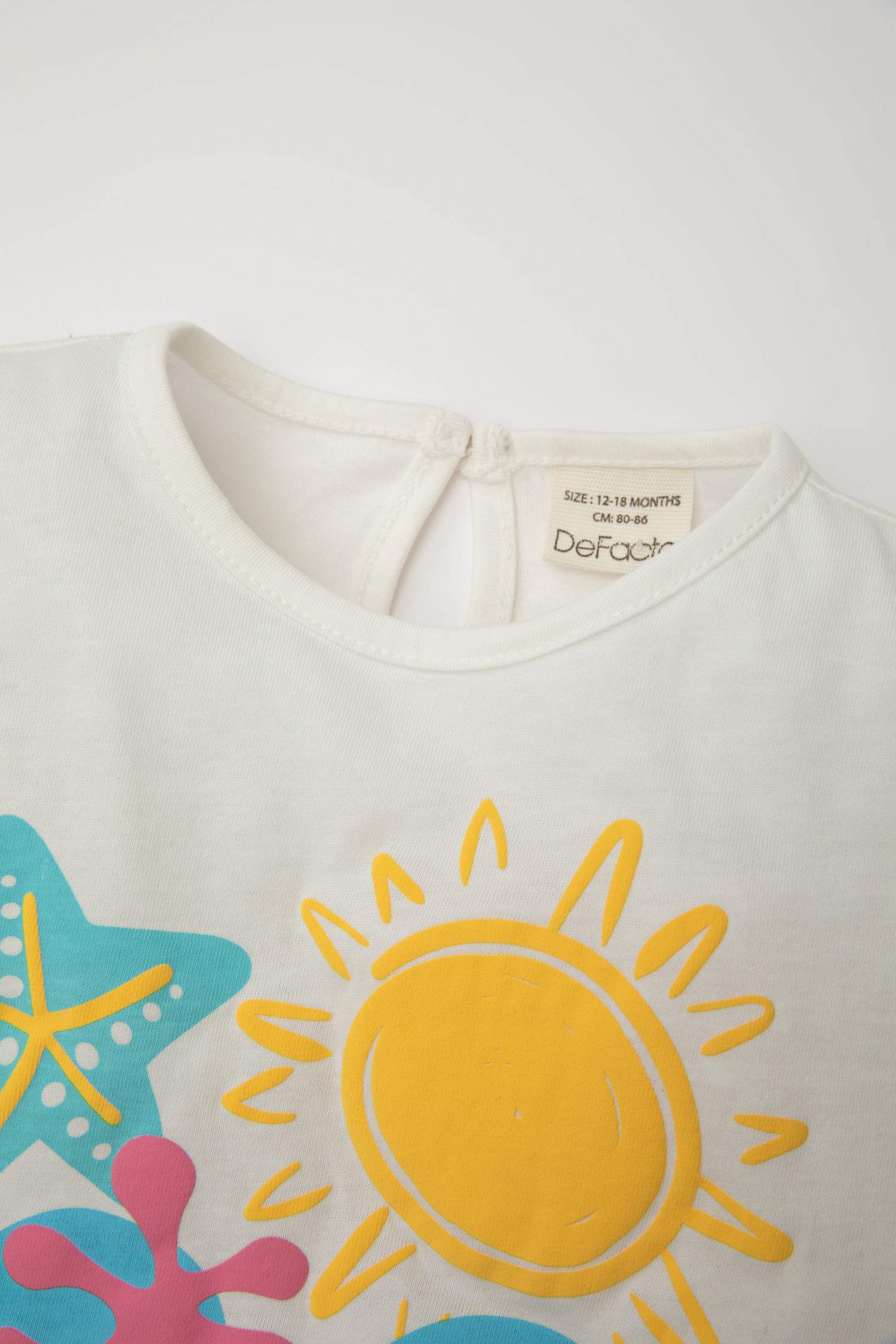 Baby Girl Printed T-Shirt Shorts 2 Piece Set