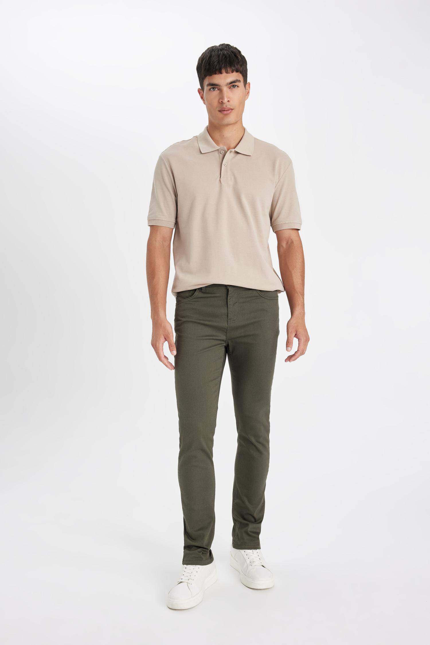 Брюки приталенного узкого кроя