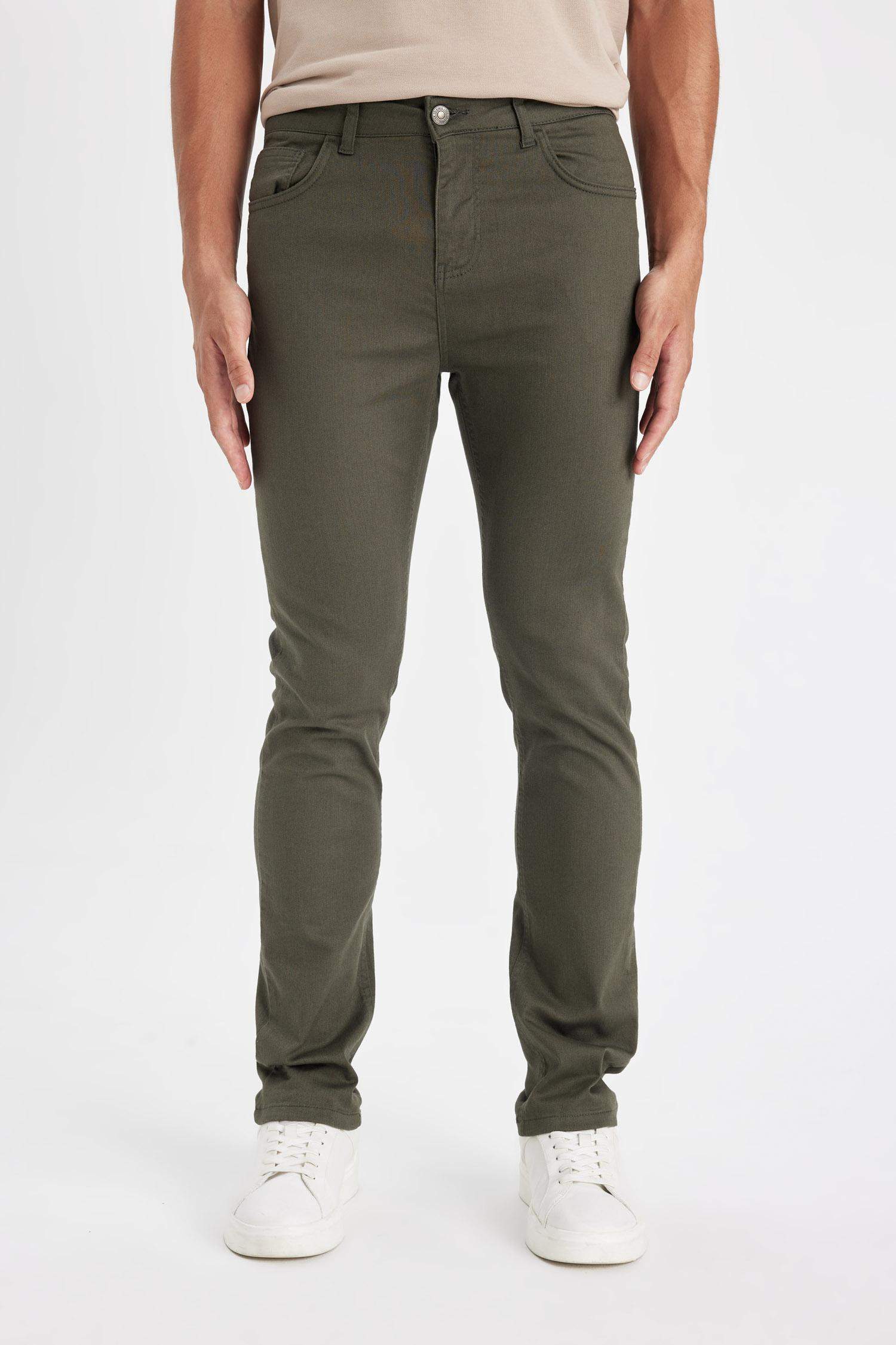 Брюки приталенного узкого кроя