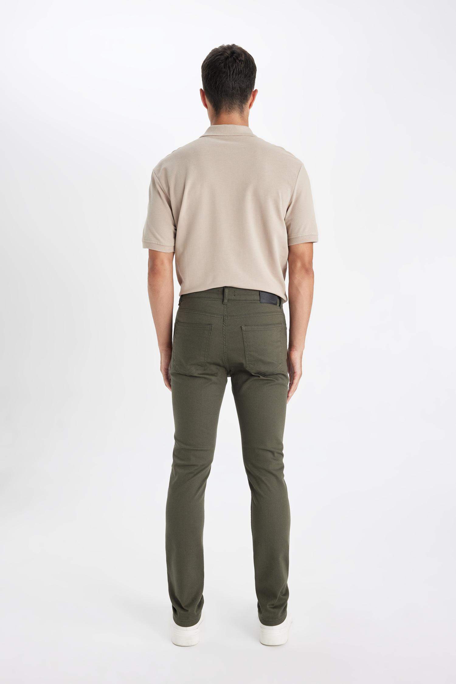 Брюки приталенного узкого кроя