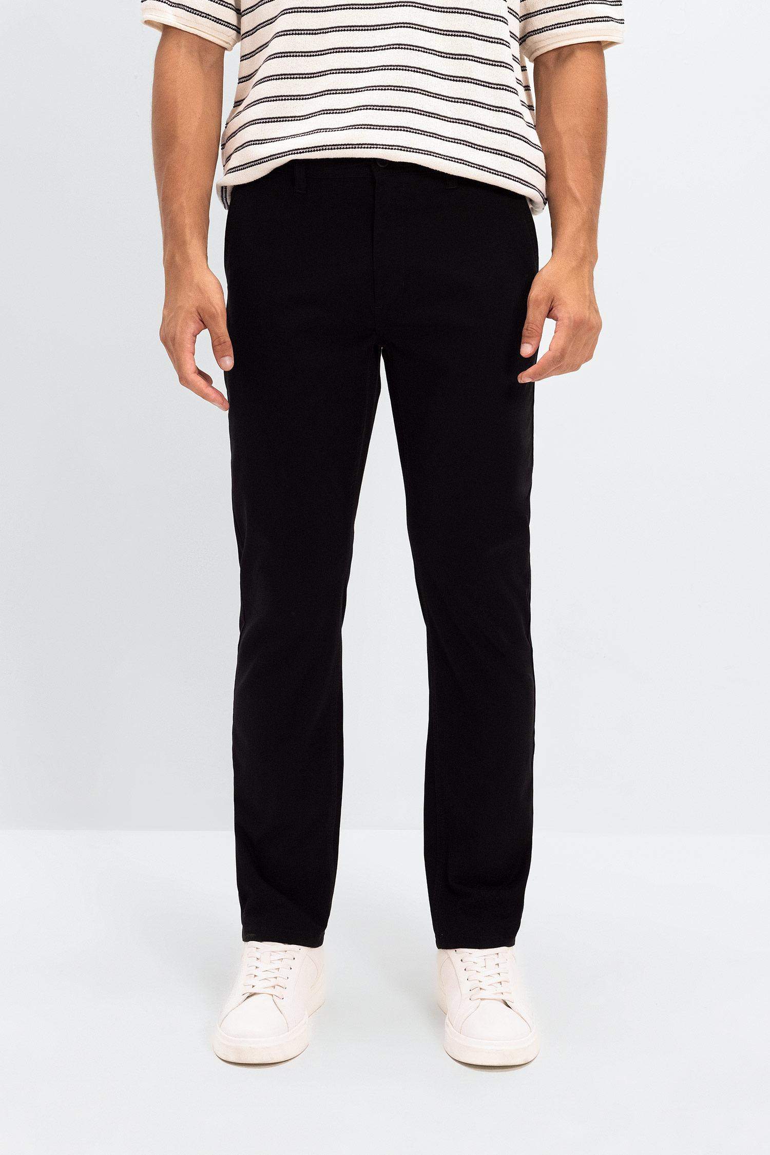 Брюки чиносы стандартного кроя из хлопка для мужчин