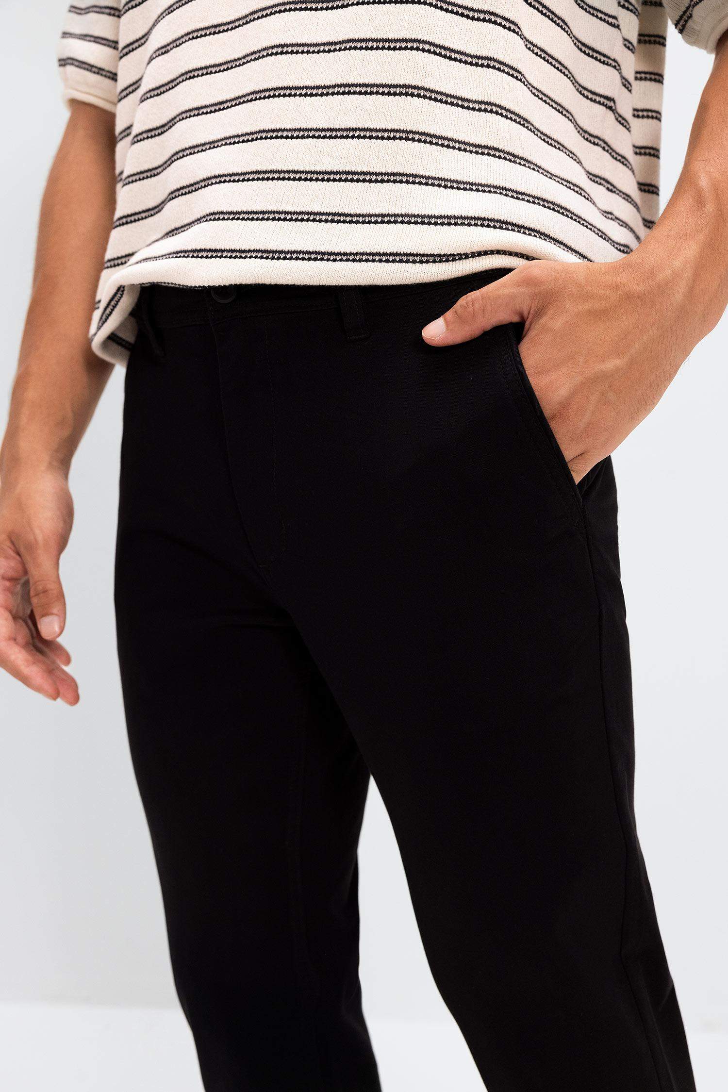 Брюки чиносы стандартного кроя из хлопка для мужчин