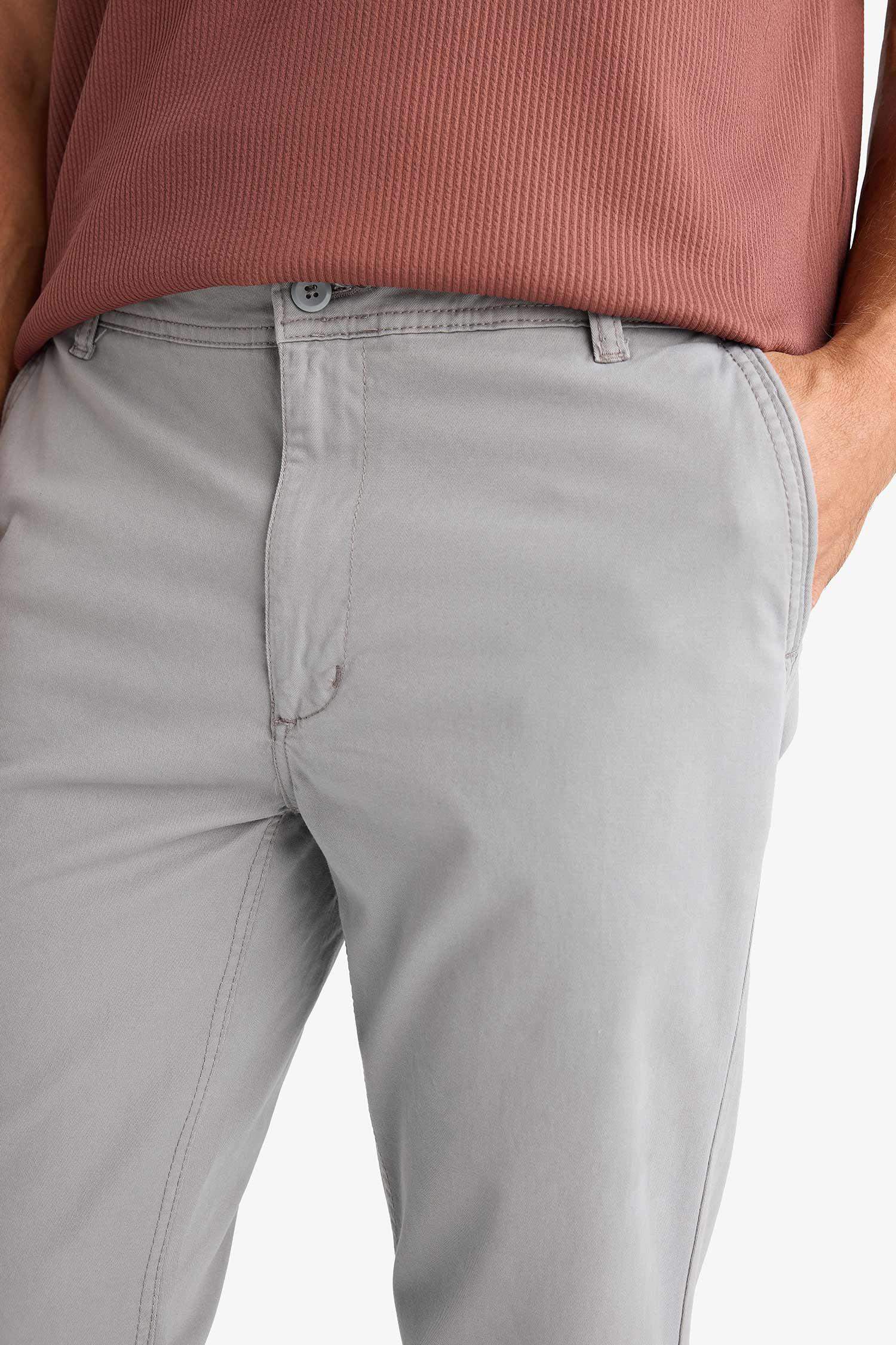 بنطلون تشينو قطن برجل عادية