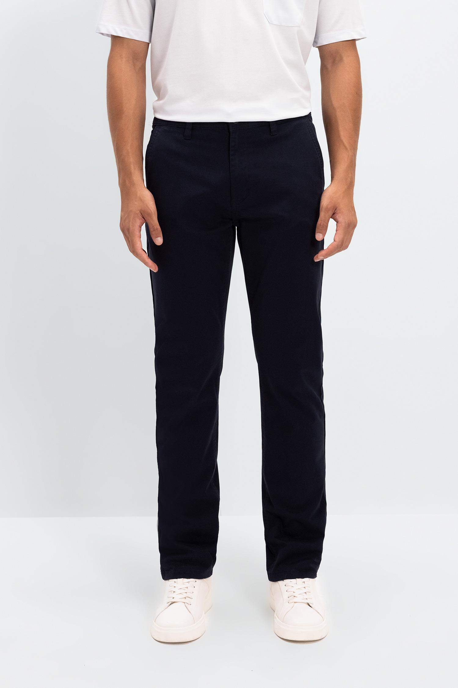 Kanvas Chino Pantolon Normal Kesim 4 Cepli Pamuklu Esnek Düz Paça