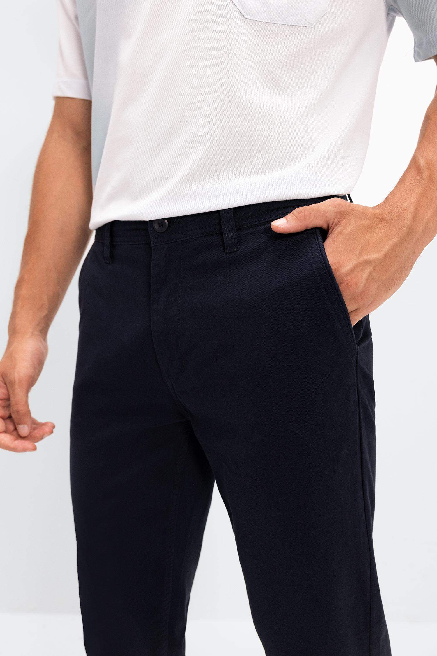 Kanvas Chino Pantolon Normal Kesim 4 Cepli Pamuklu Esnek Düz Paça