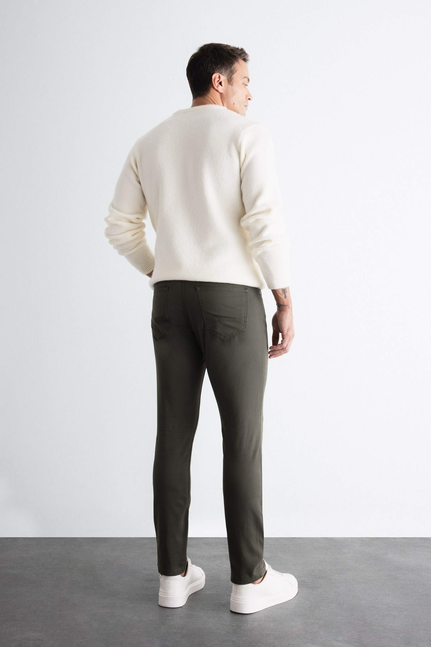 Super Skinny Hem Trousers