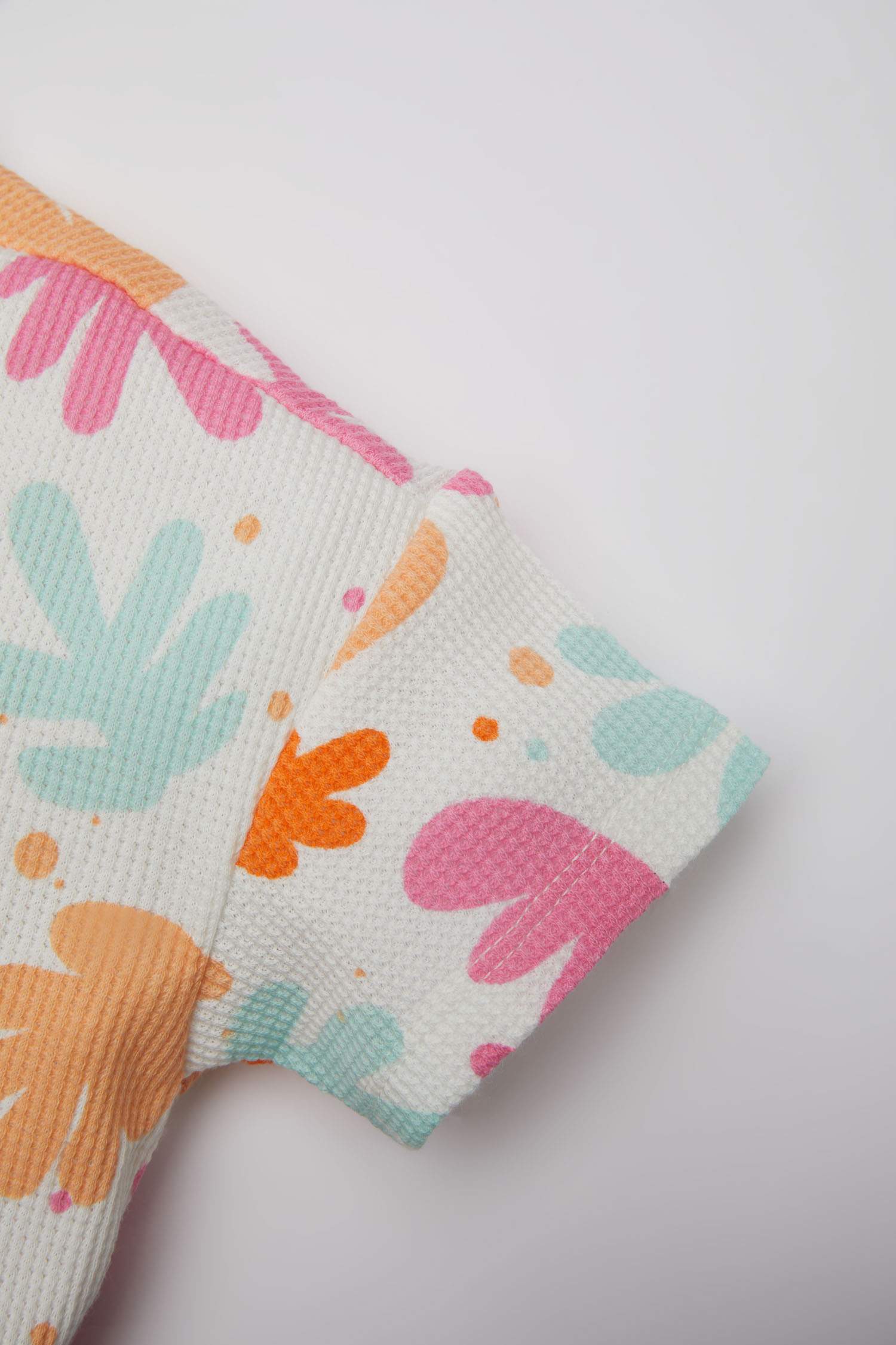 سيت بناتي وافل بياخة مستديرة - قطعتين