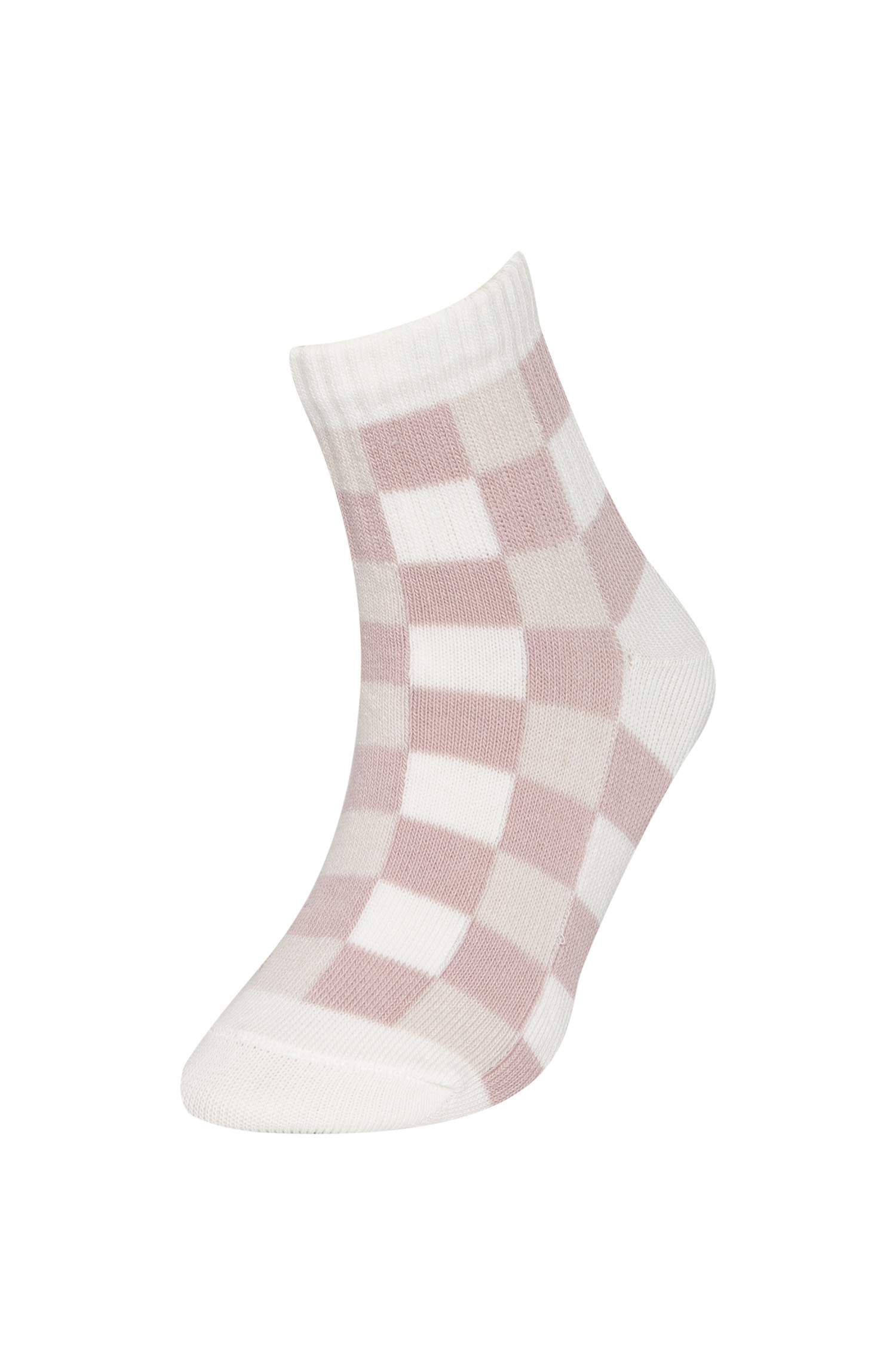 Chaussettes Longues Coton pour Fille - 3 Paires