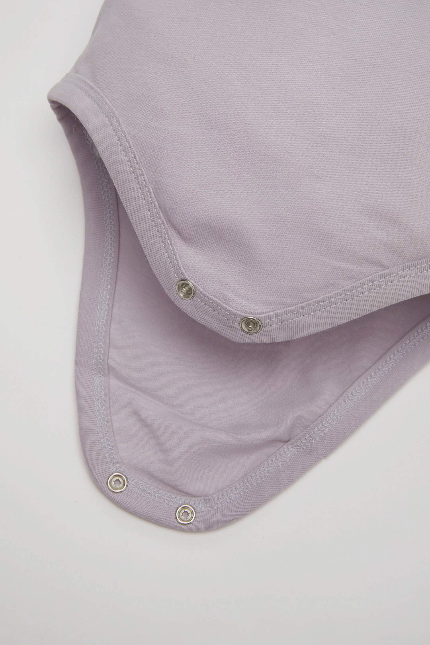 Kız Bebek Yenidoğan Bisiklet Yaka Dinazor Baskılı Penye 2'li Kısa Kollu Çıtçıtlı Body