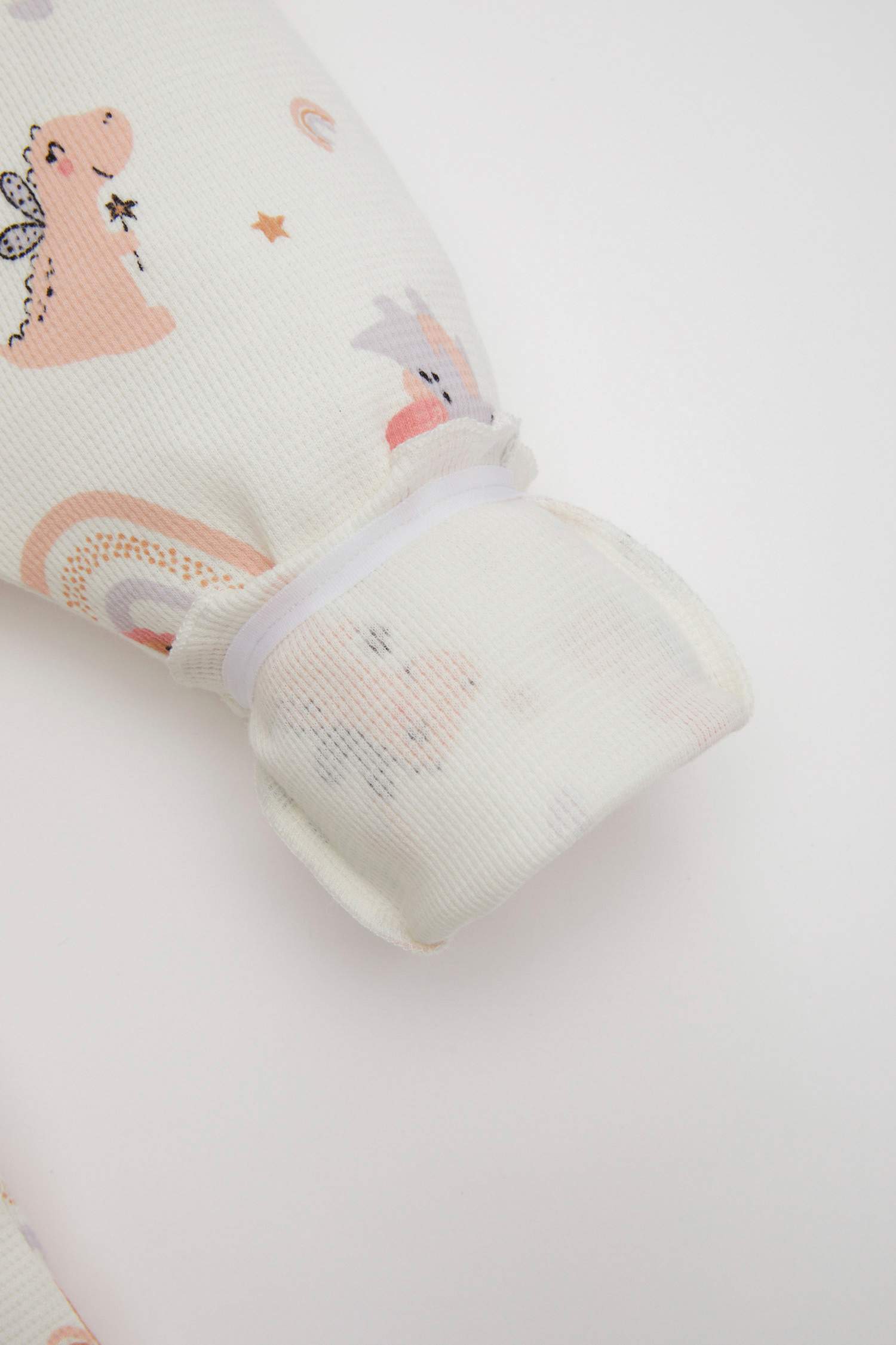 Baby Girl Dinosaur Printed T-Shirt Salopet 2 Piece Set