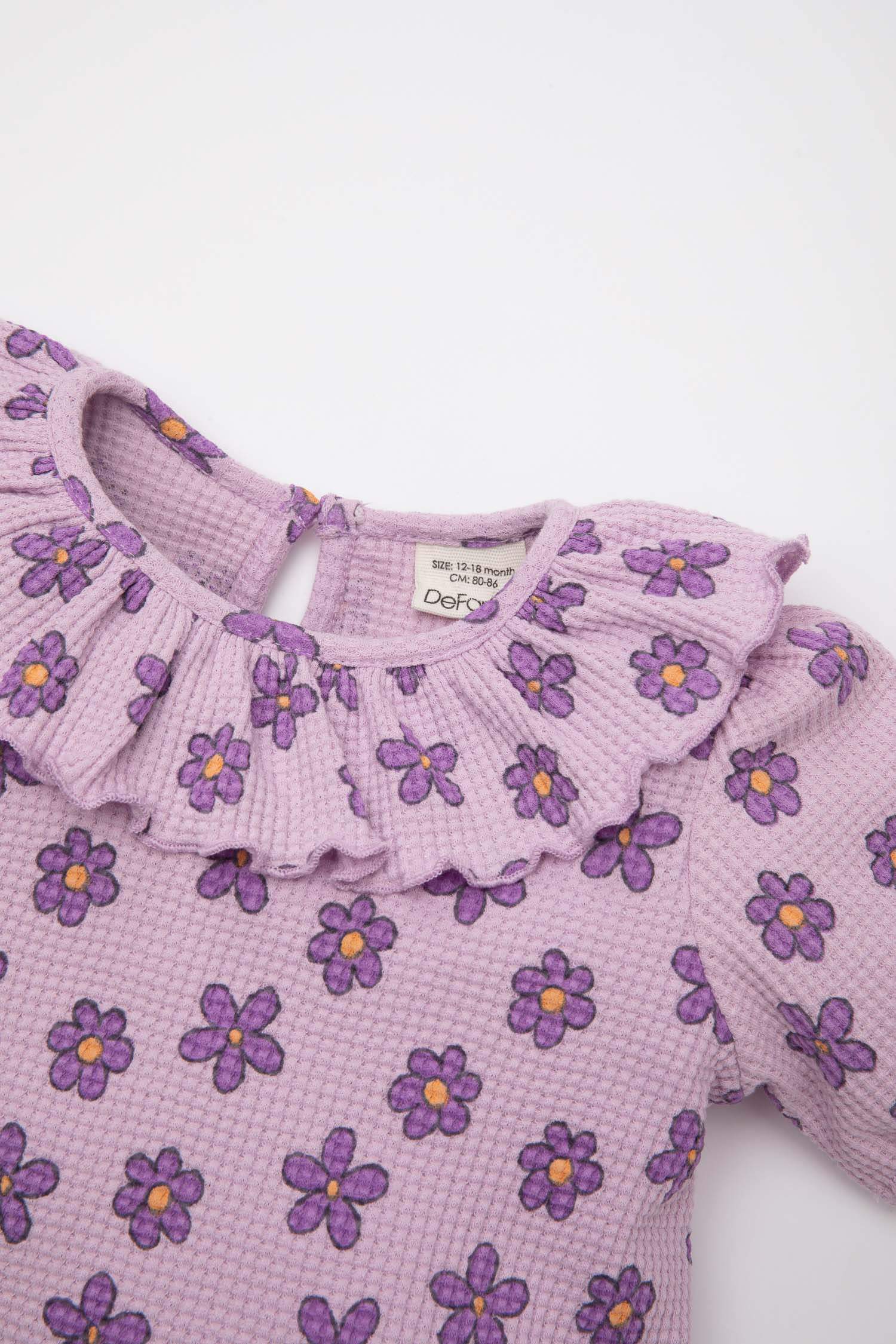 Regular Fit Flower Short Sleeve T-Shirt