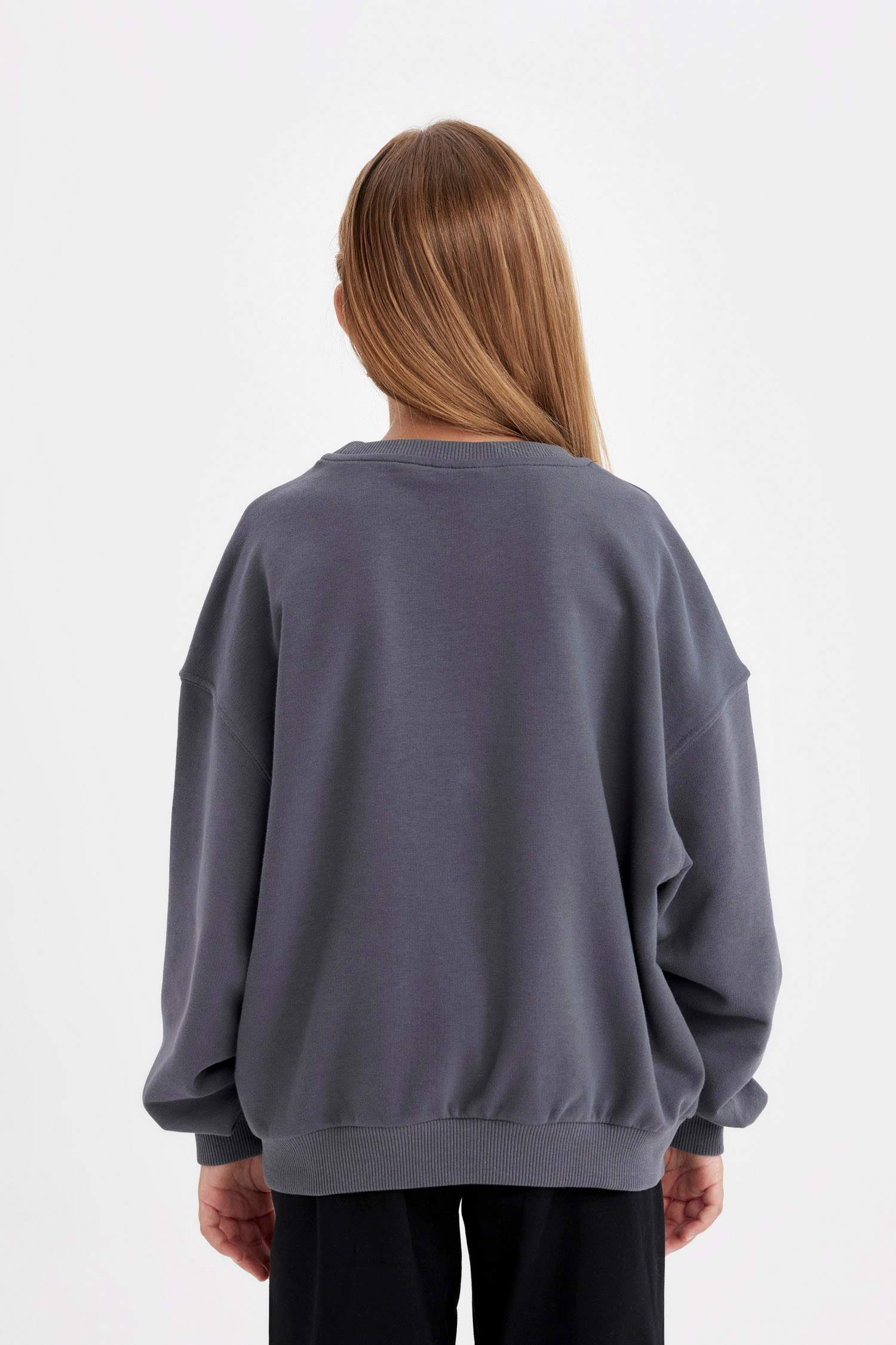 Свитшот оверсайз Disney Lilo & Stitch для девочек