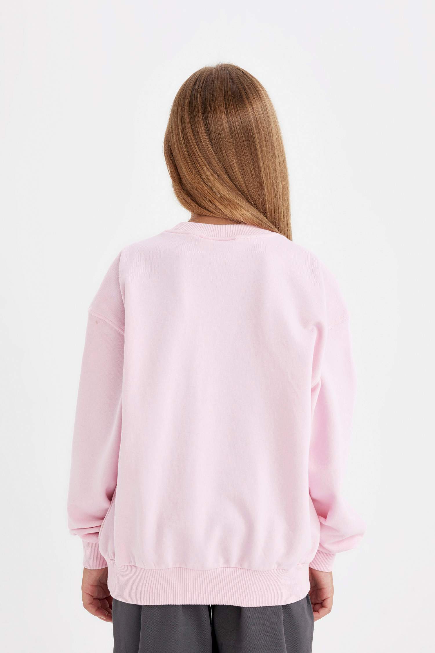 Girl SpongeBob Relax Fit Crew Neck Sweatshirt