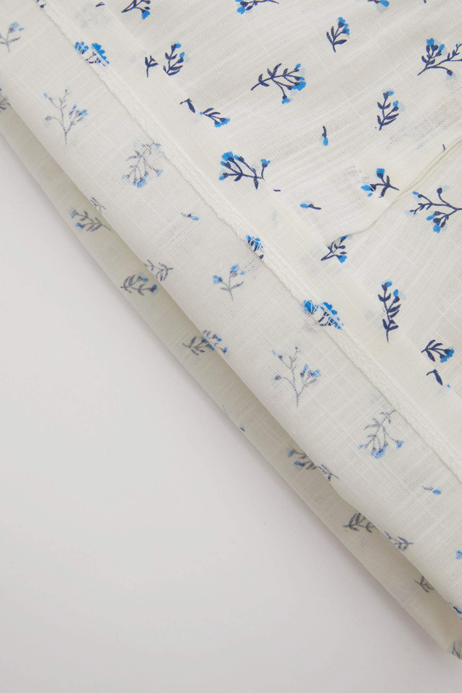 Baby Girl Floral Poplin Blouse Shorts 2 Piece Set