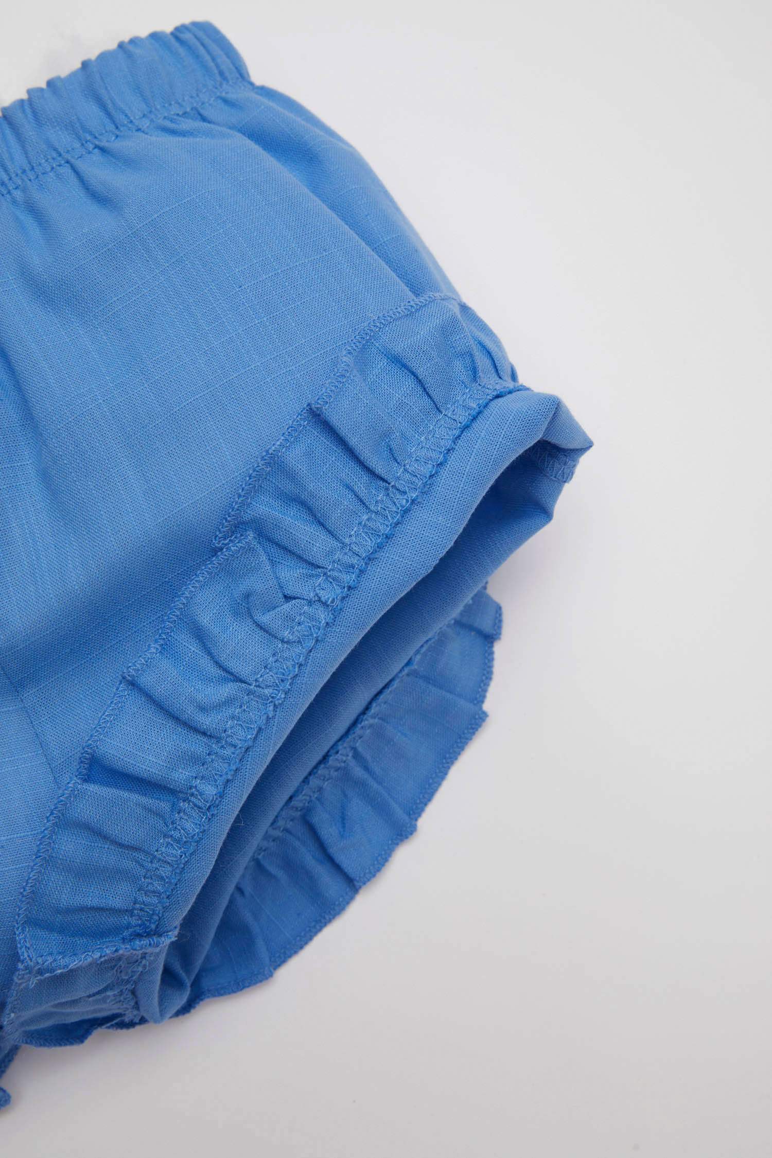 Baby Girl Floral Poplin Blouse Shorts 2 Piece Set