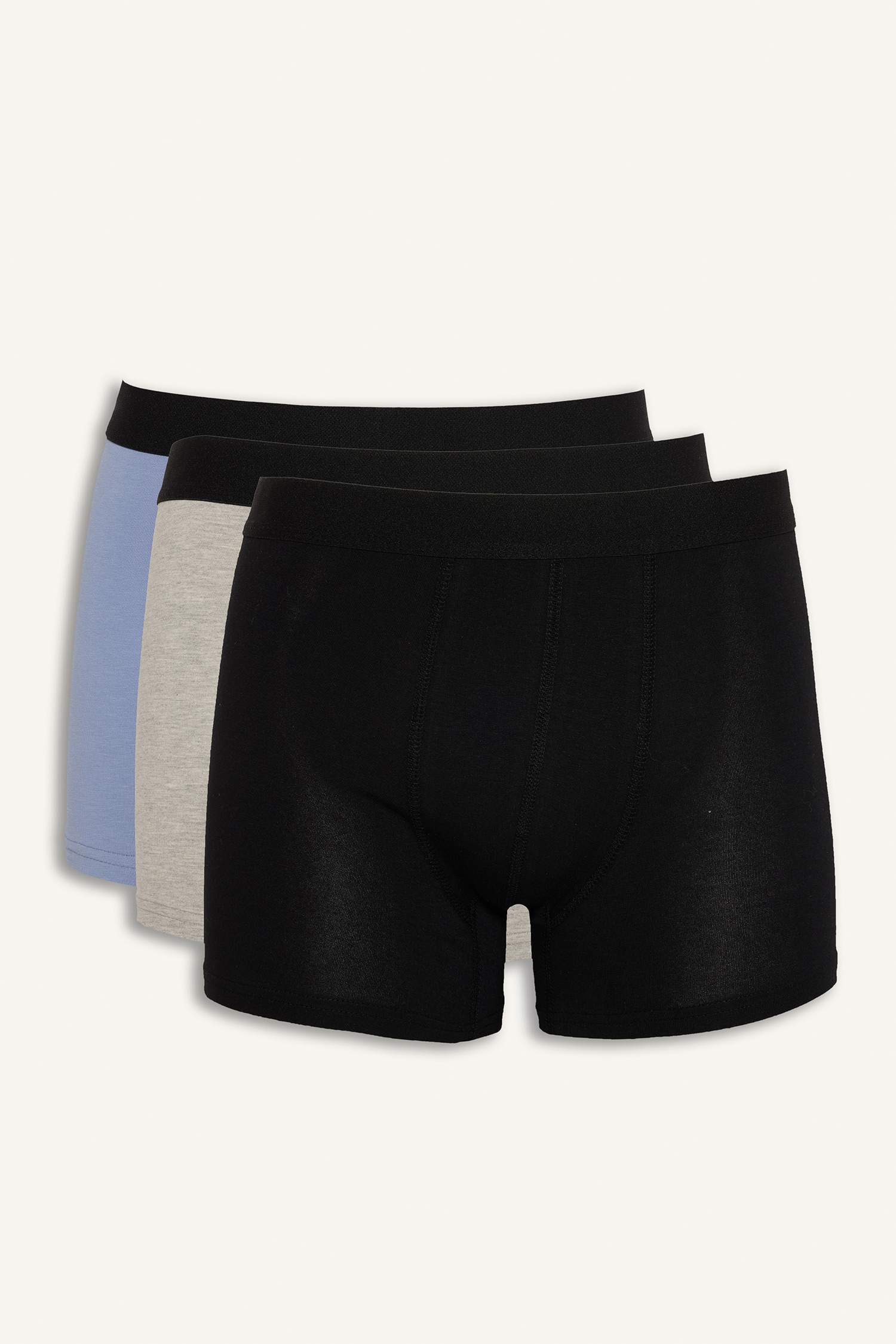 Regular Fit 3'lü Boxer