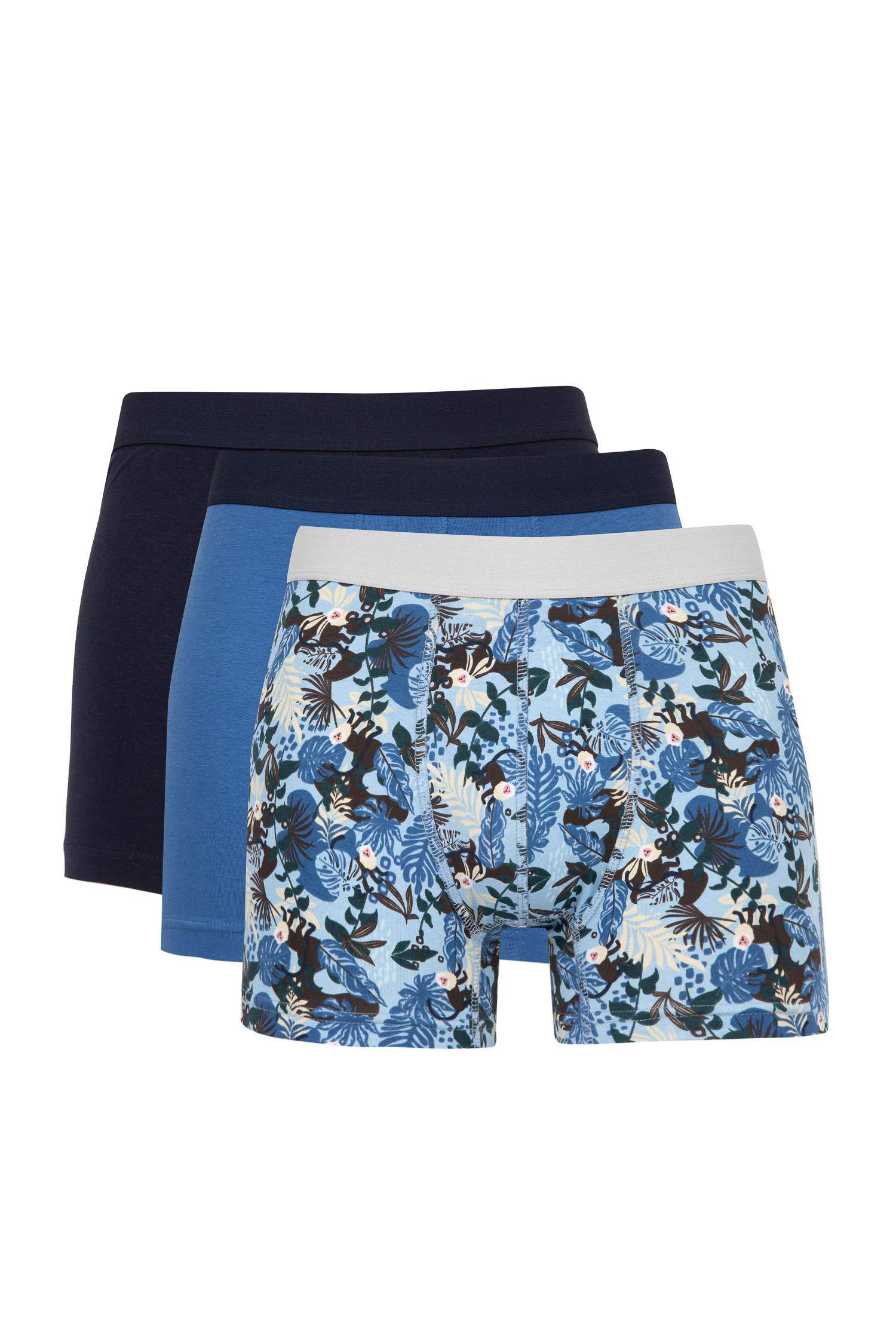 بوكسر بطبعة وقصة عادية - 3 قطع