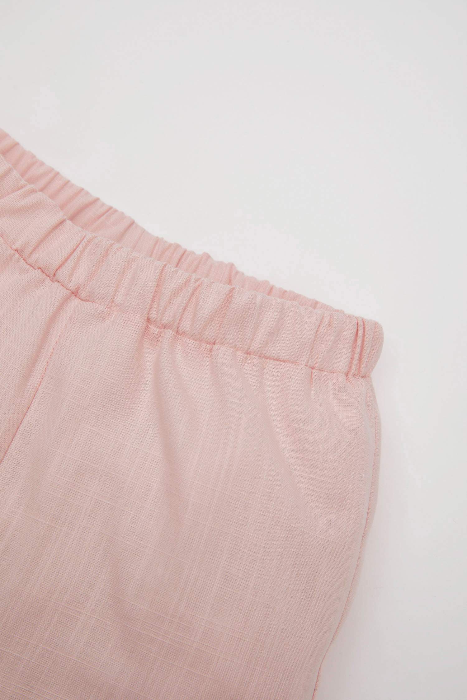 Baby Girl Floral Poplin Blouse Shorts 2 Piece Set