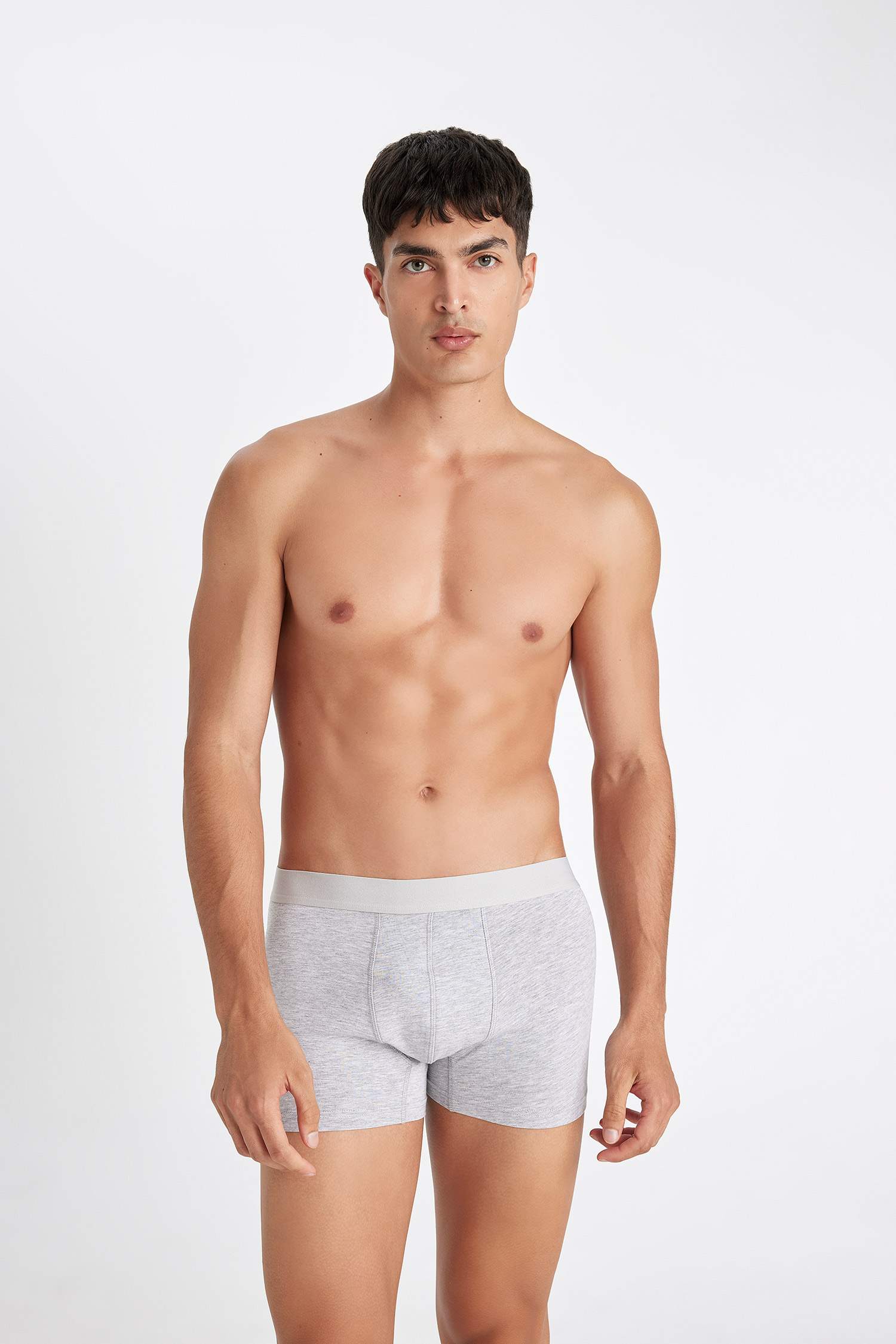 Regular Fit 3'lü Boxer