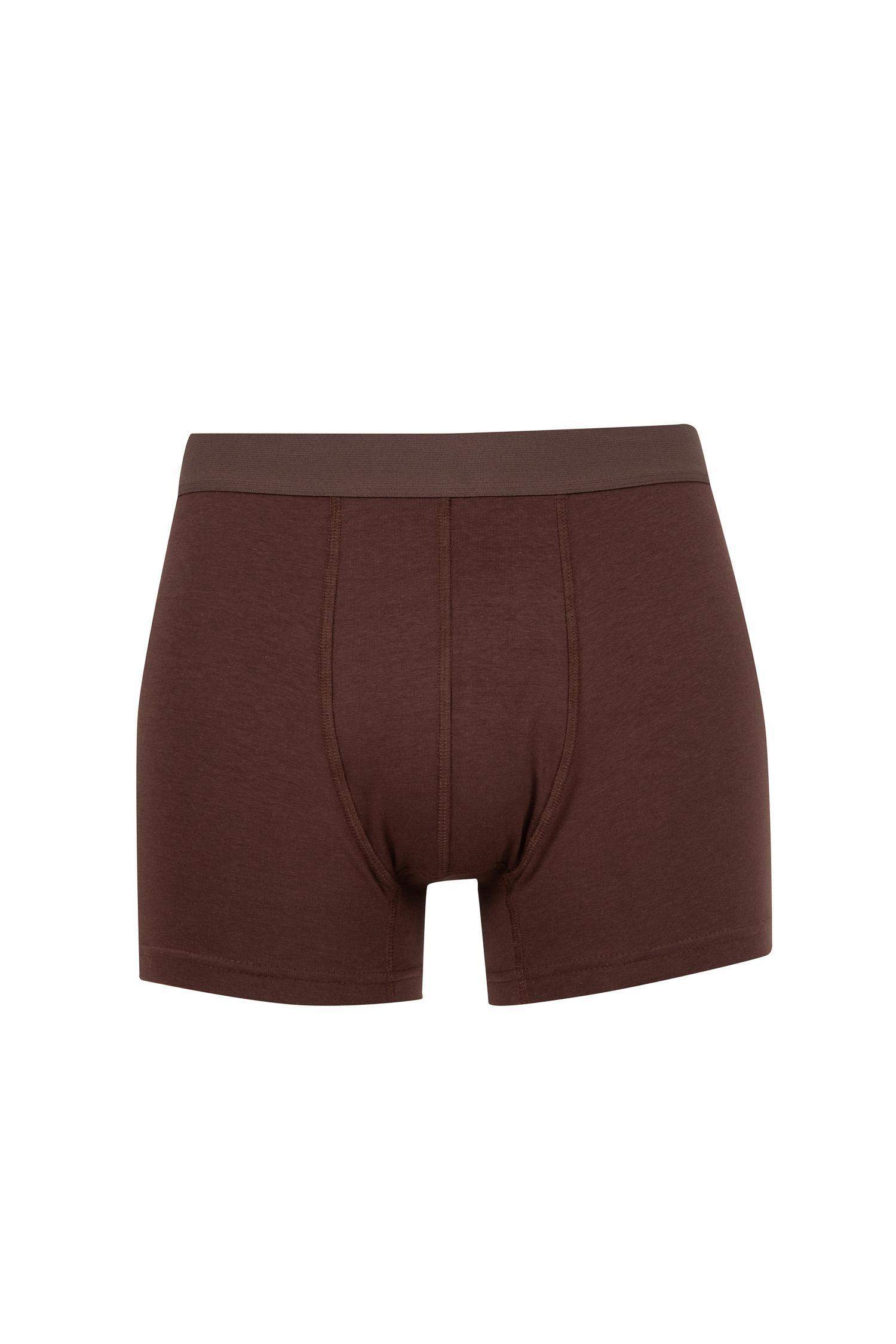 Erkek Basic Düz 3'lü Boxer