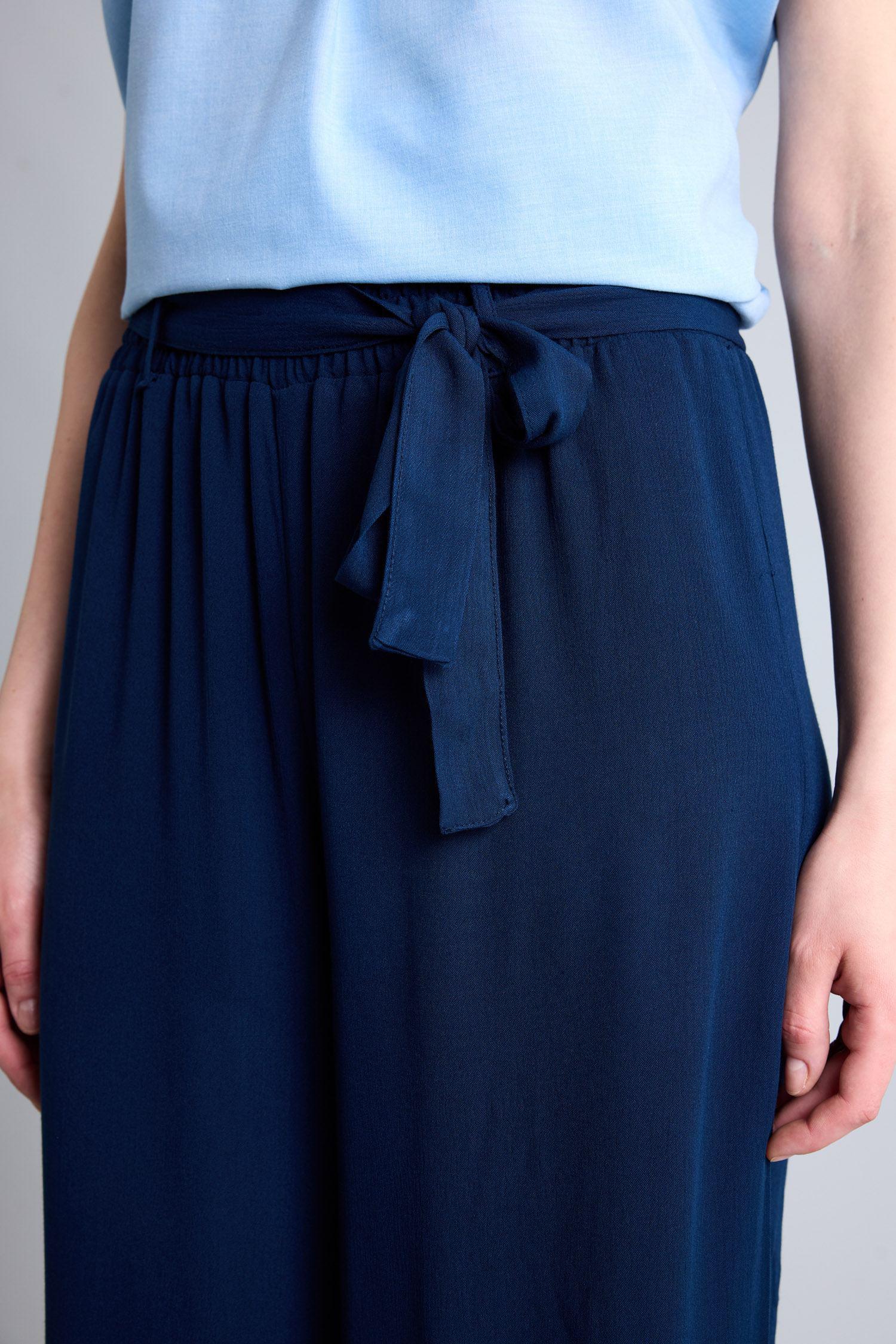 DeFacto Culotte Kırışık Dokulu Pantolon görsel 4