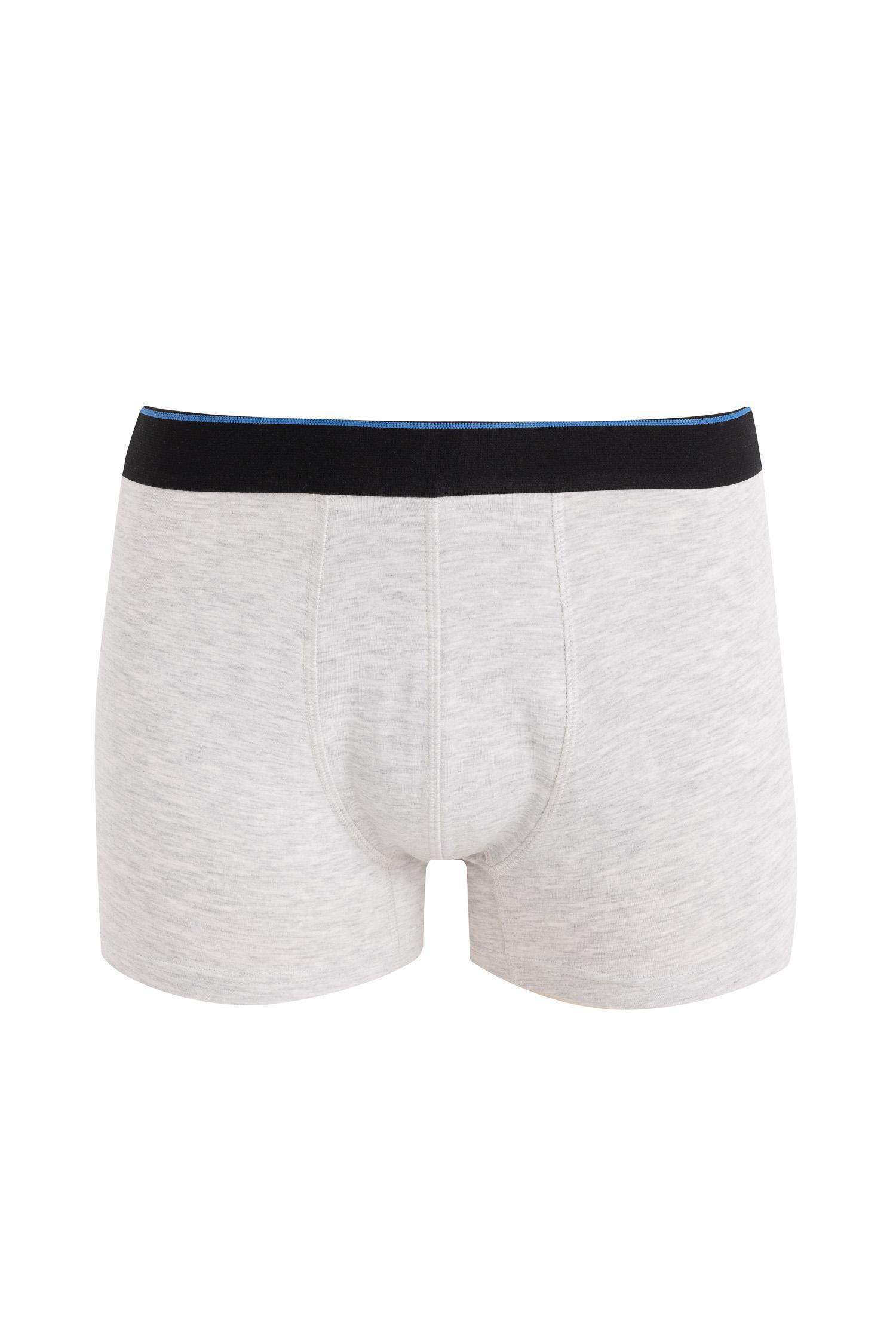 Regular Fit Baskılı 3'lü Boxer