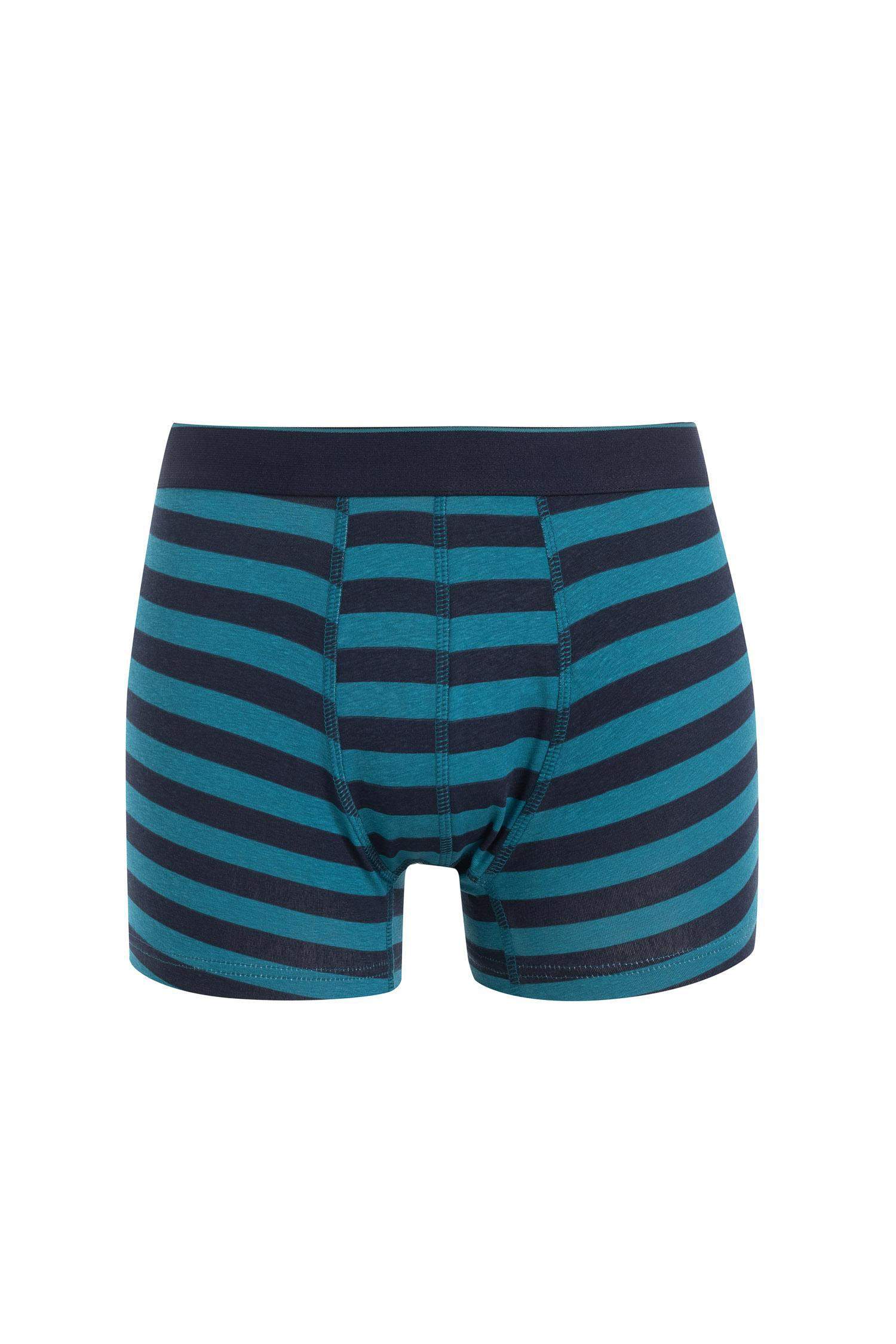 Erkek Çizgili 3'lü Boxer