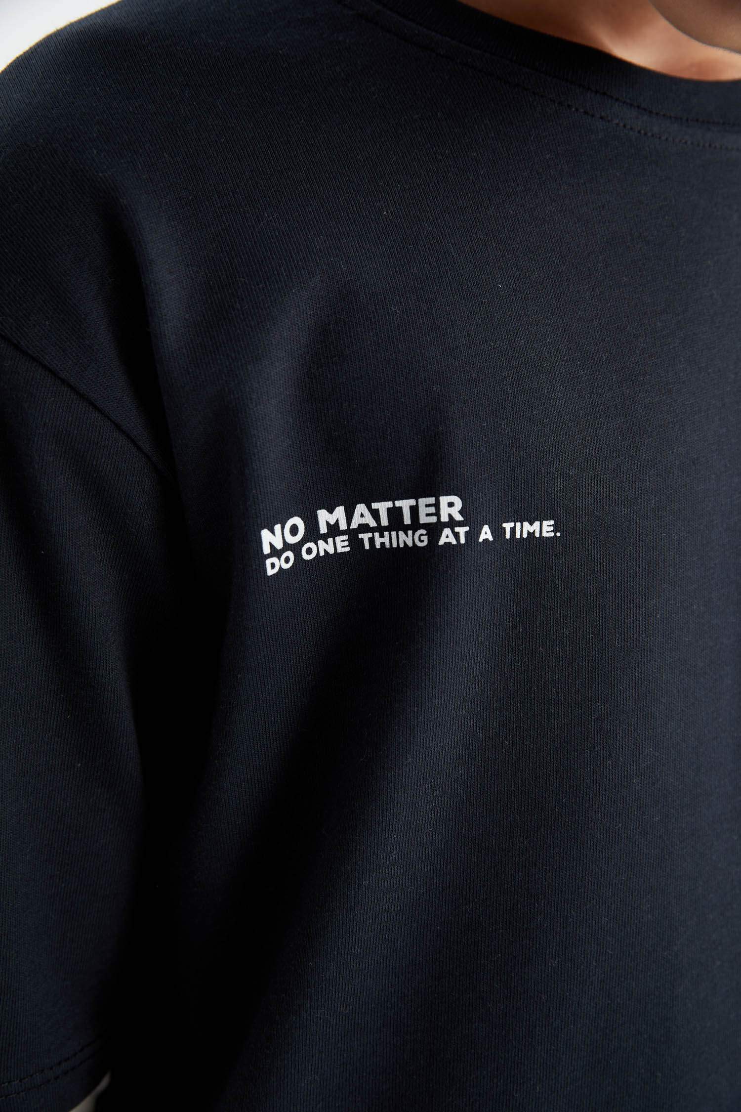 Boy Crew Neck Printed T-Shirt