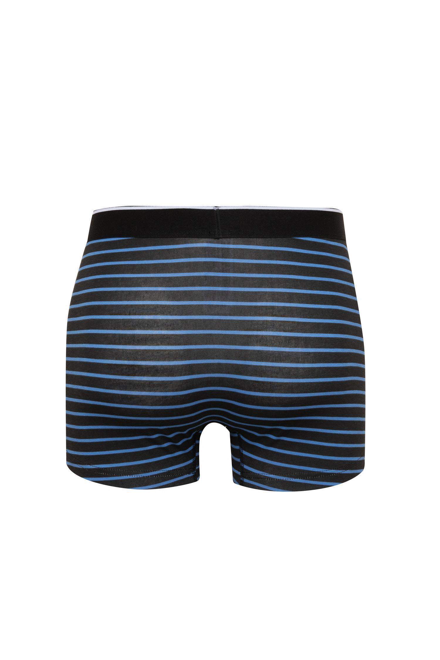 Regular Fit Çizgili 3'lü Boxer