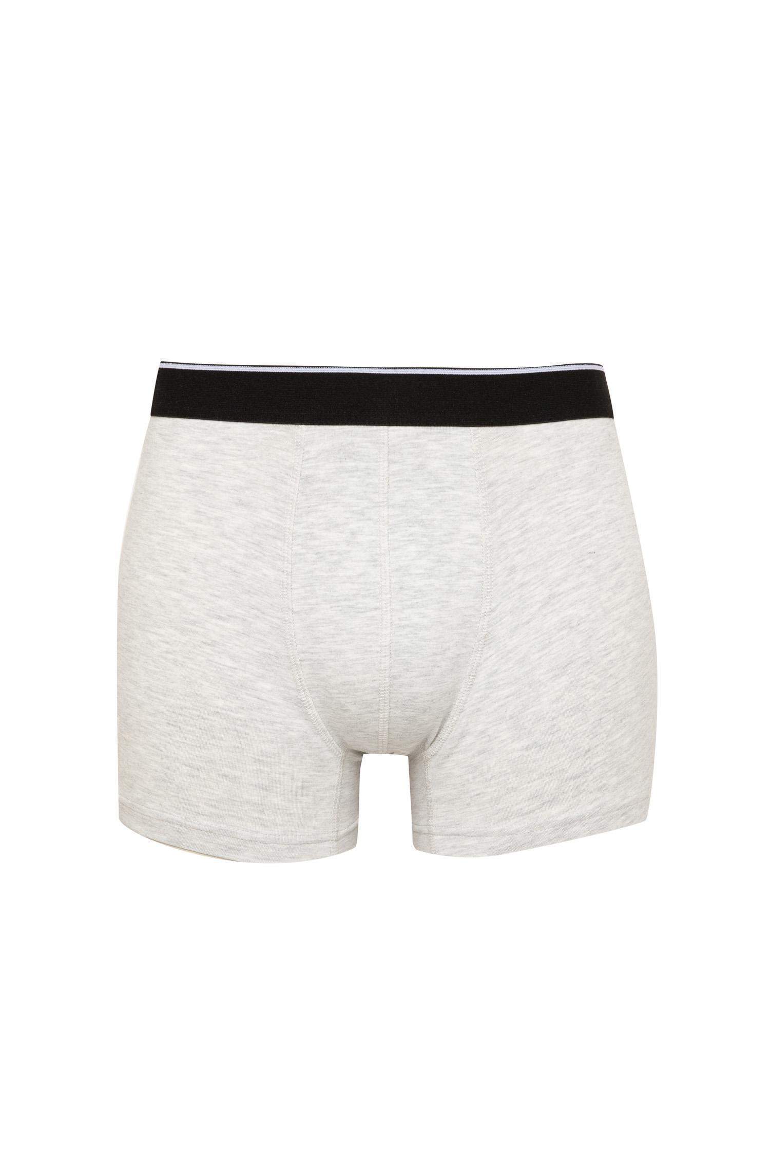 Regular Fit Çizgili 3'lü Boxer