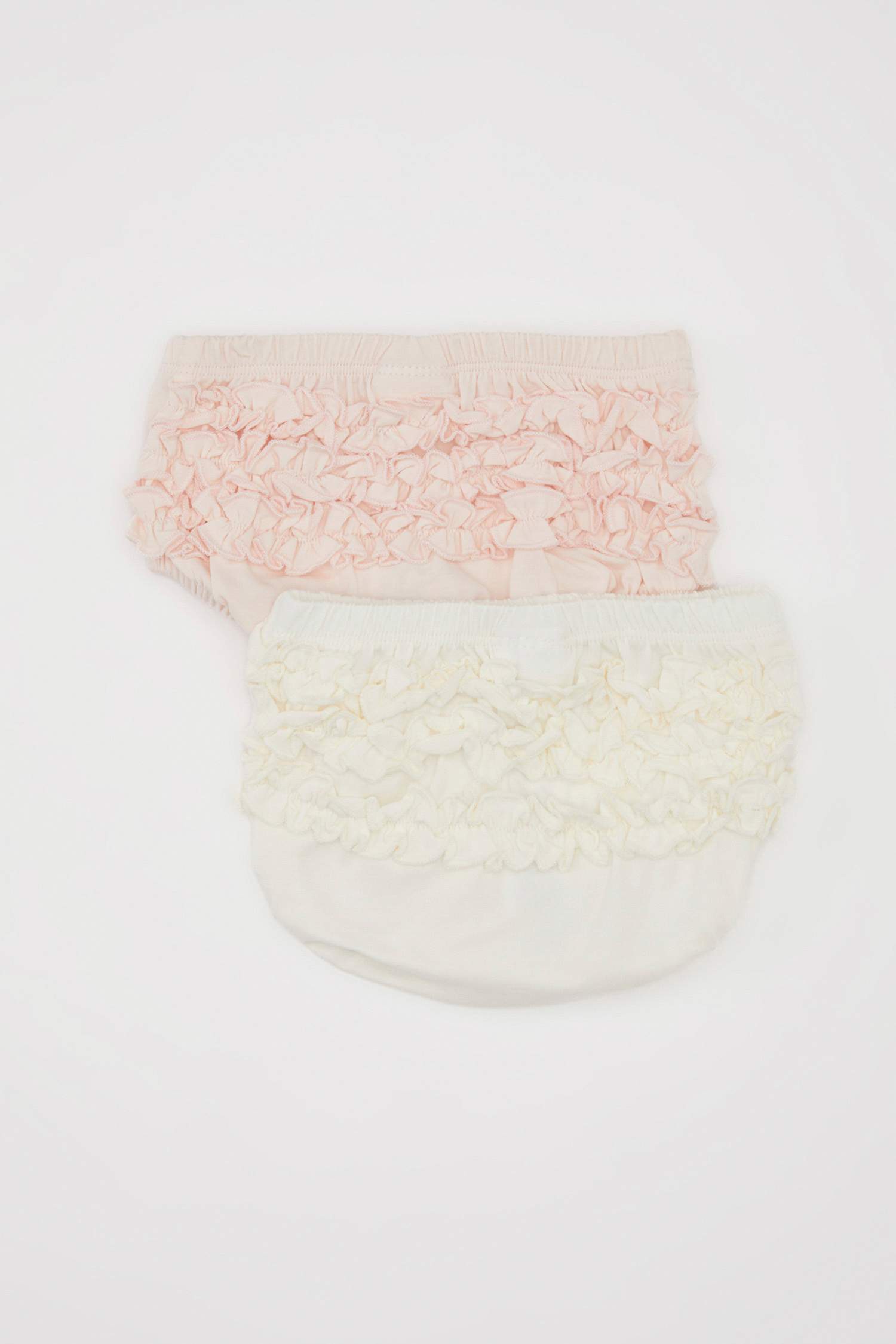 Baby Girl Combed Cotton 2 Piece Shorts