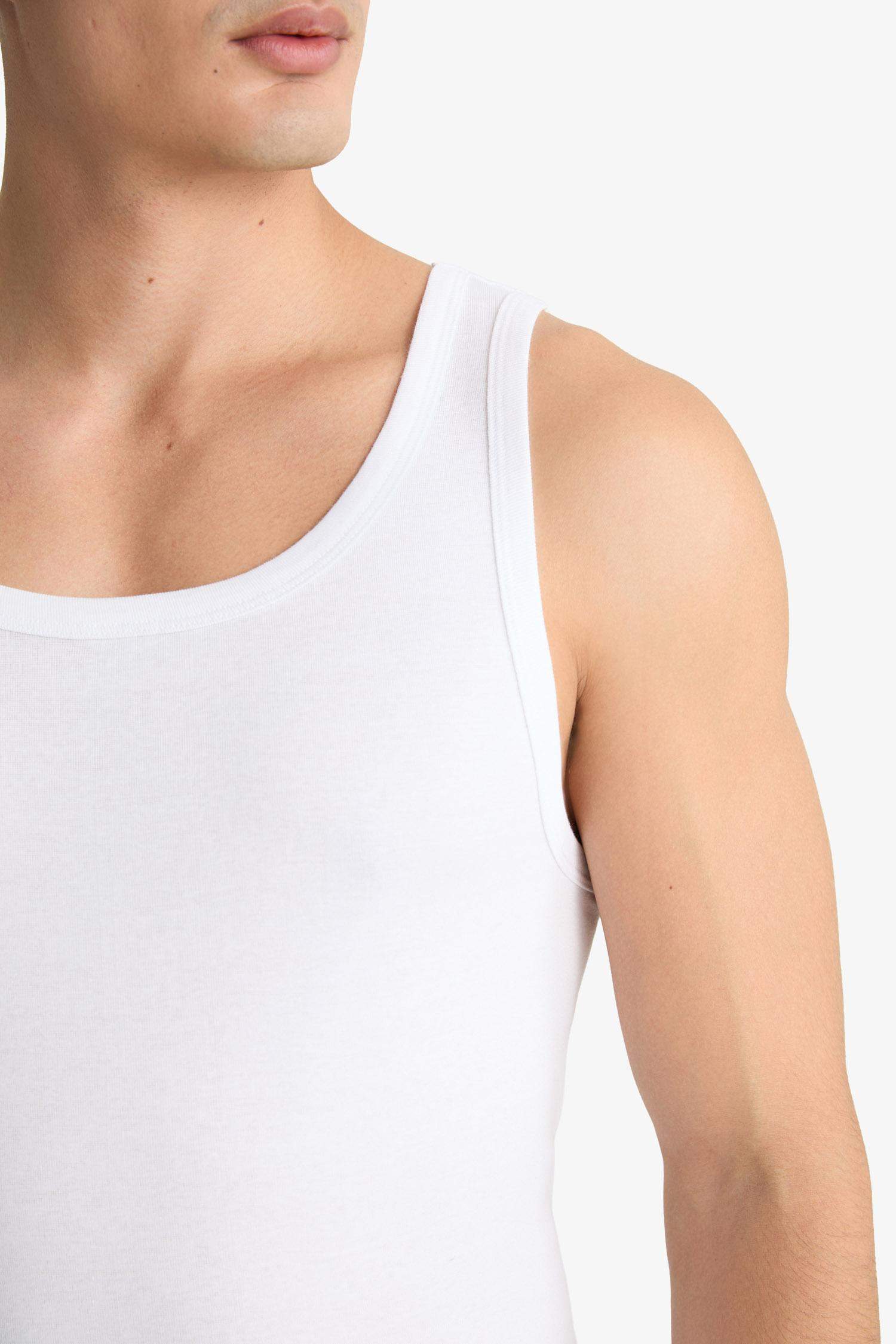 Slim Fit Dar Kesim Kaşkorse 2'li Atlet