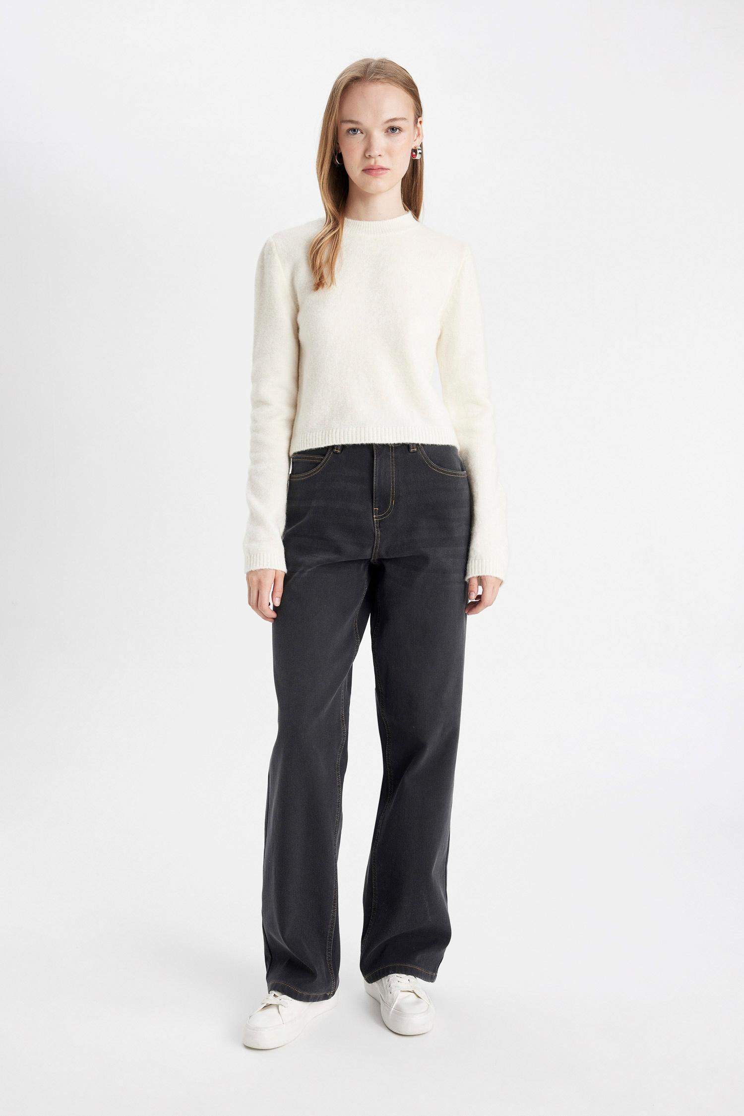 релакс пішімі деним Шалбар