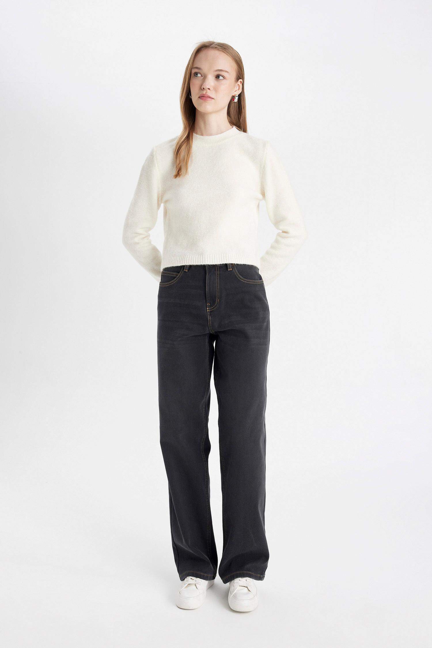 релакс пішімі деним Шалбар