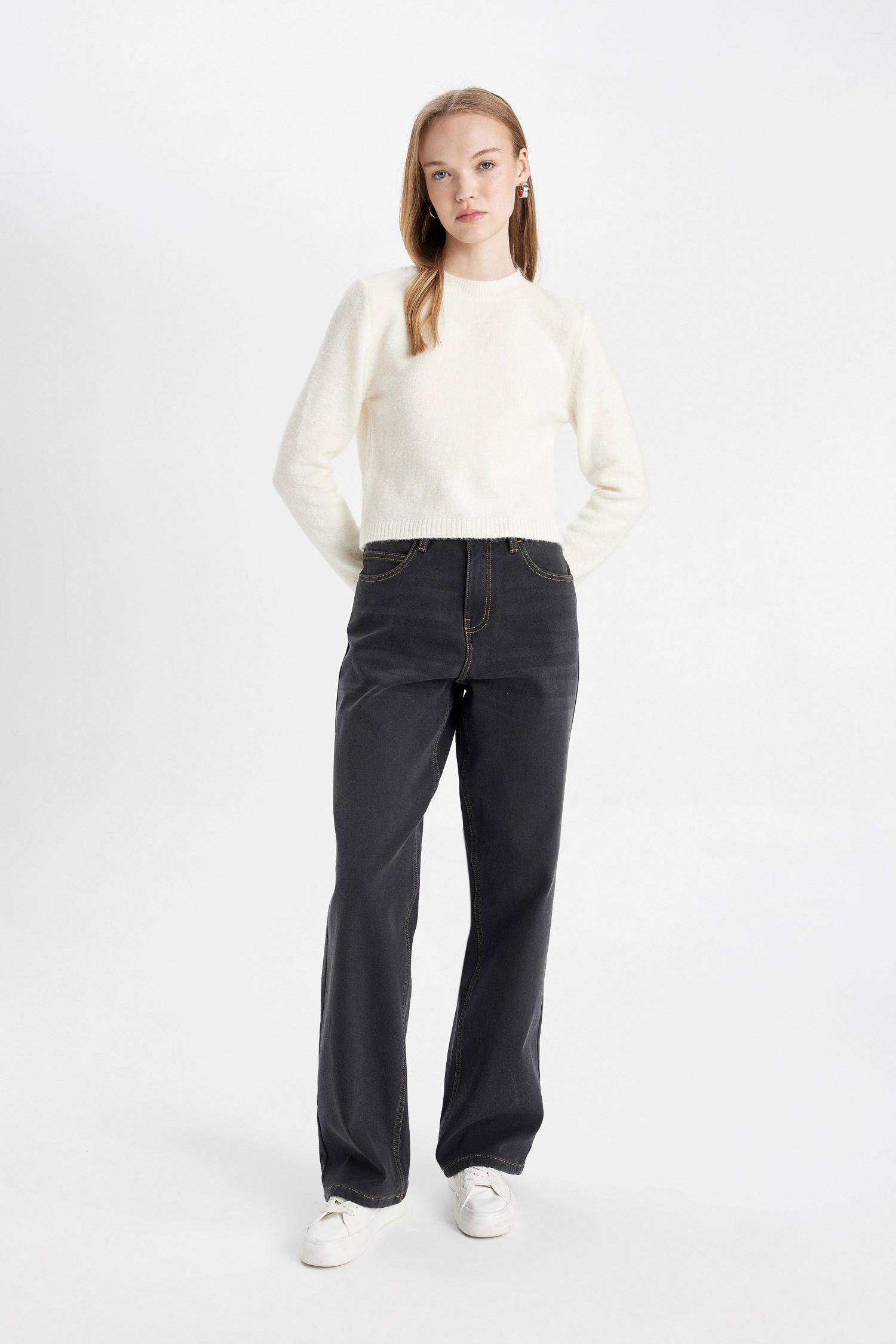 релакс пішімі деним Шалбар