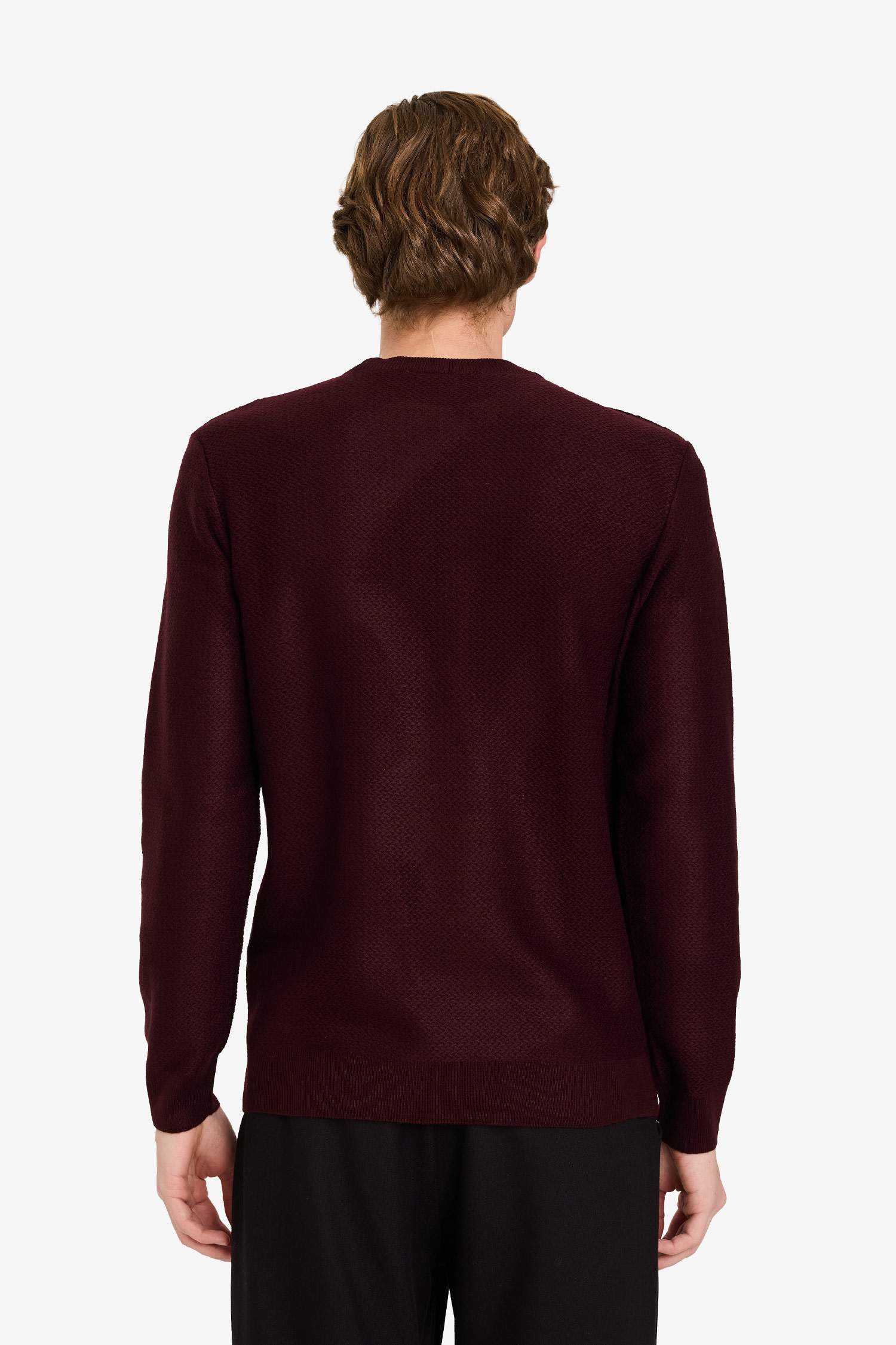 Standart Fit Bisiklet Yaka Triko Kazak