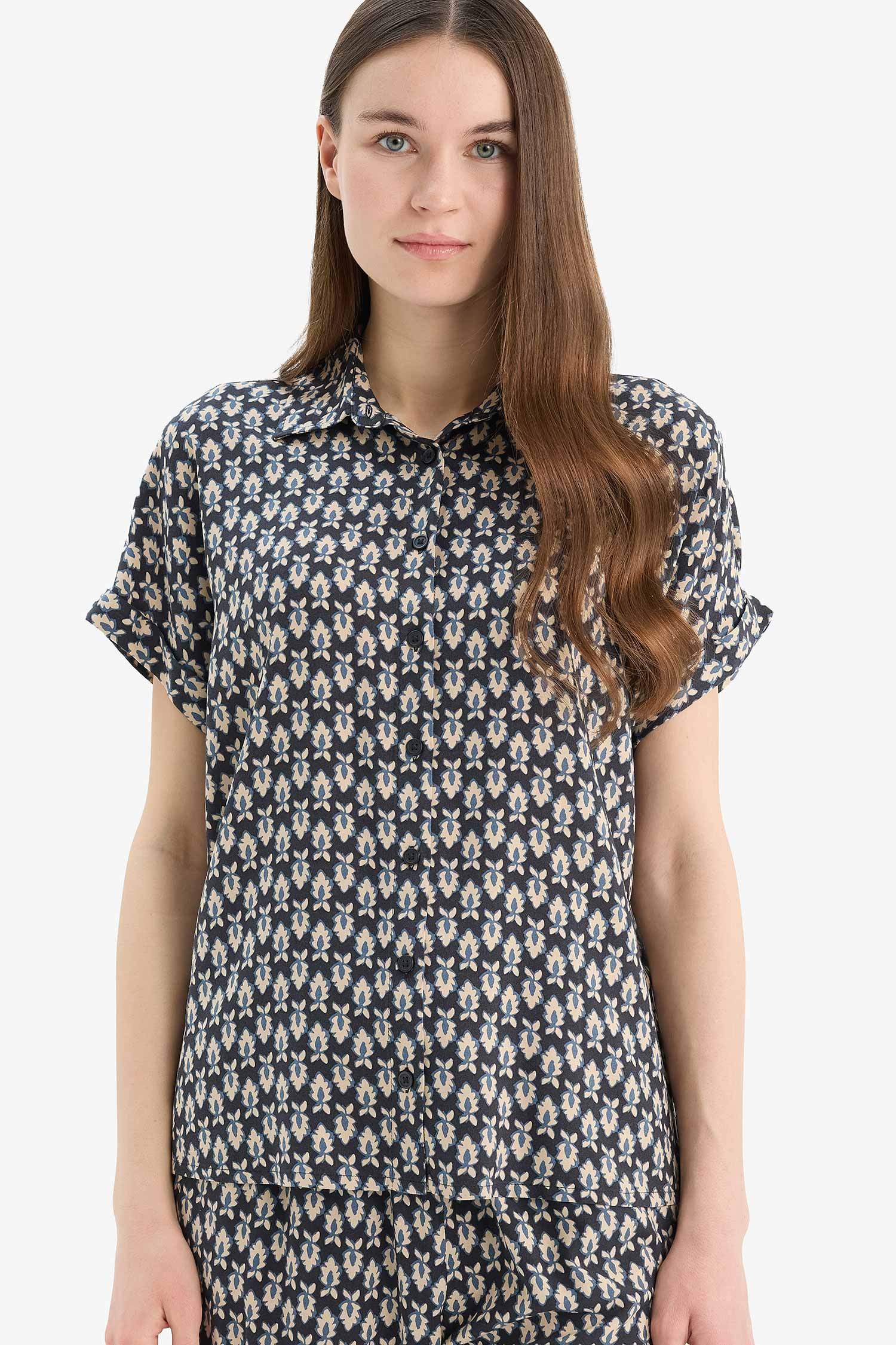 Chemise à manches courtes Coupe régulière