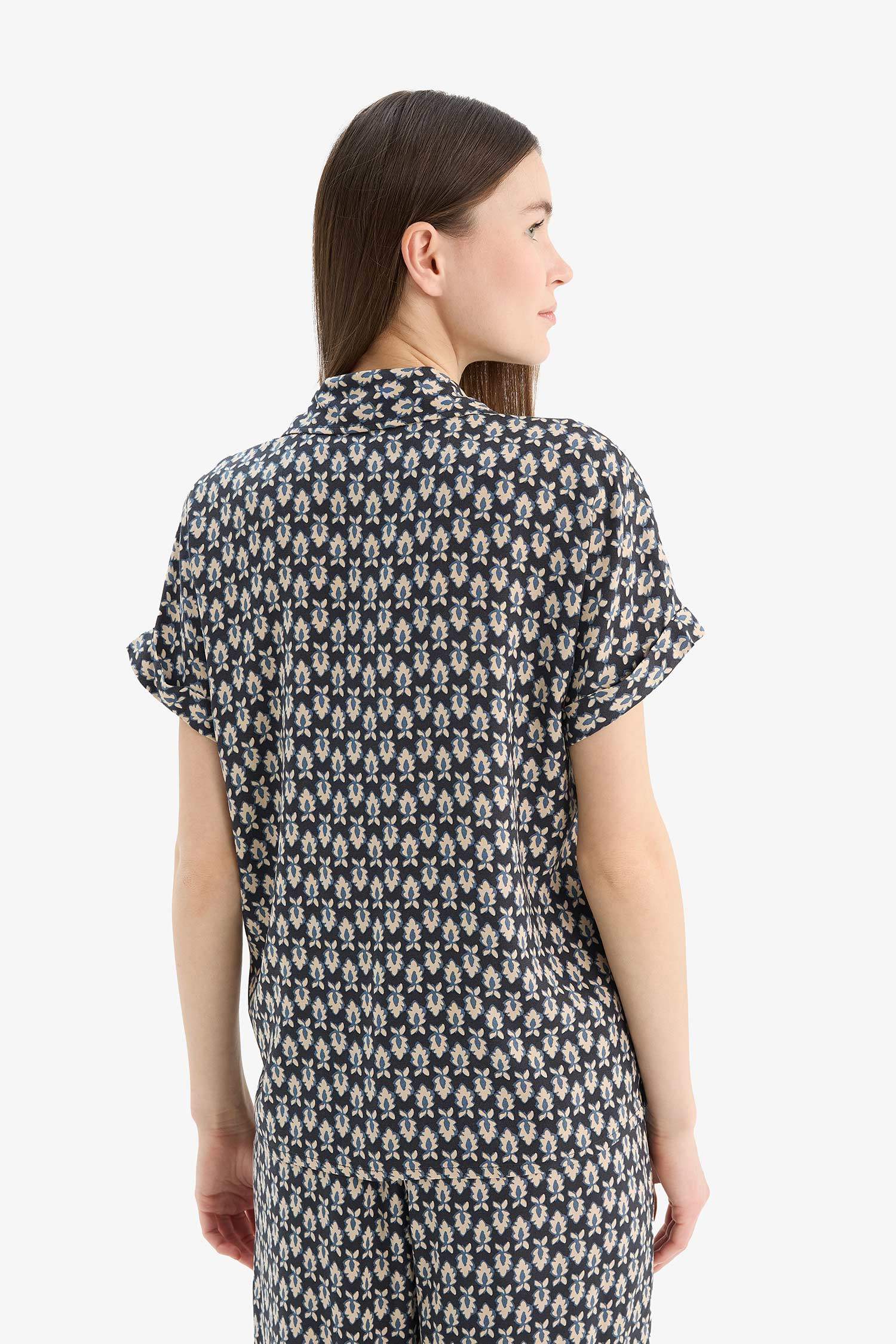 Chemise à manches courtes Coupe régulière