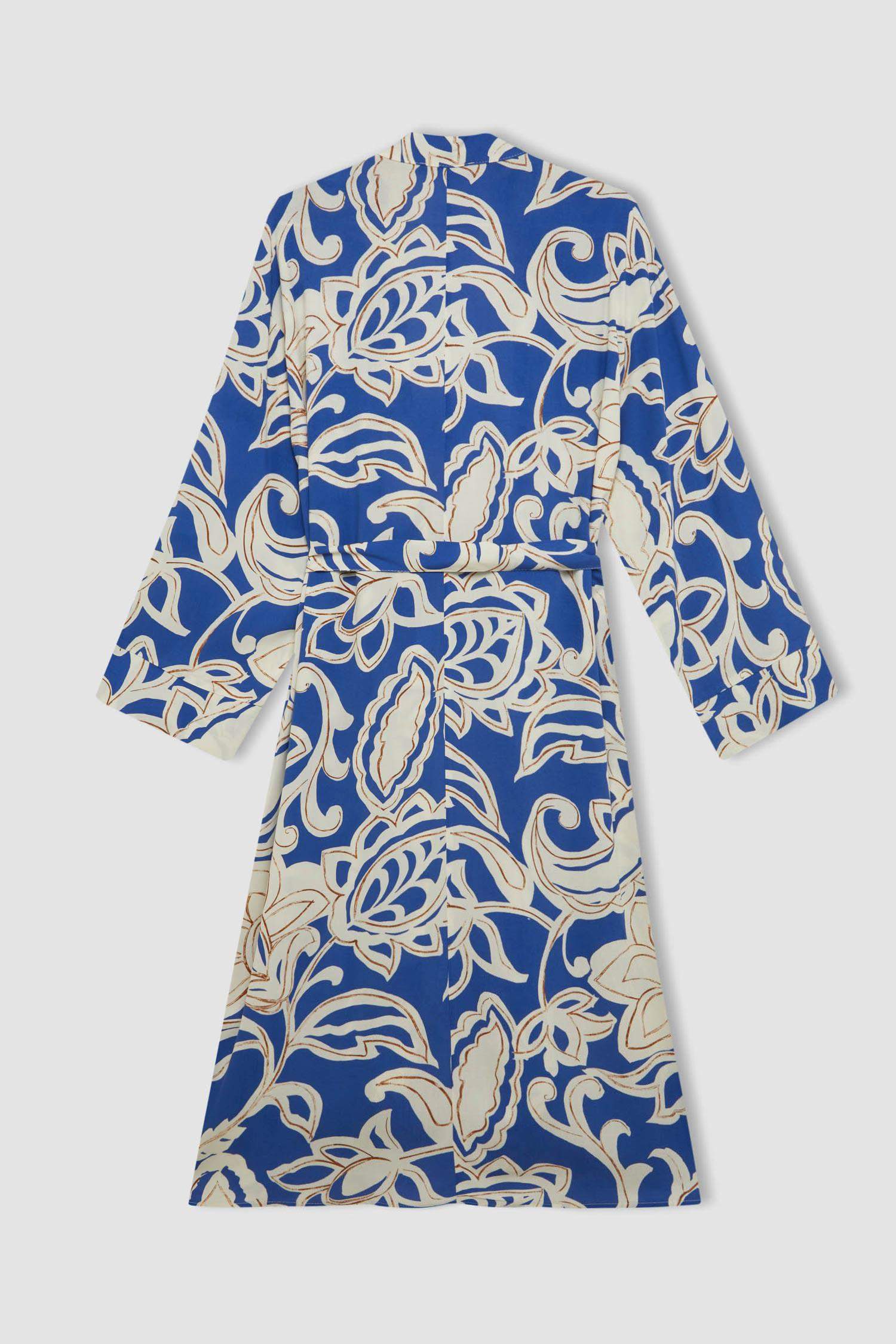 Relax Fit Printed Kimono