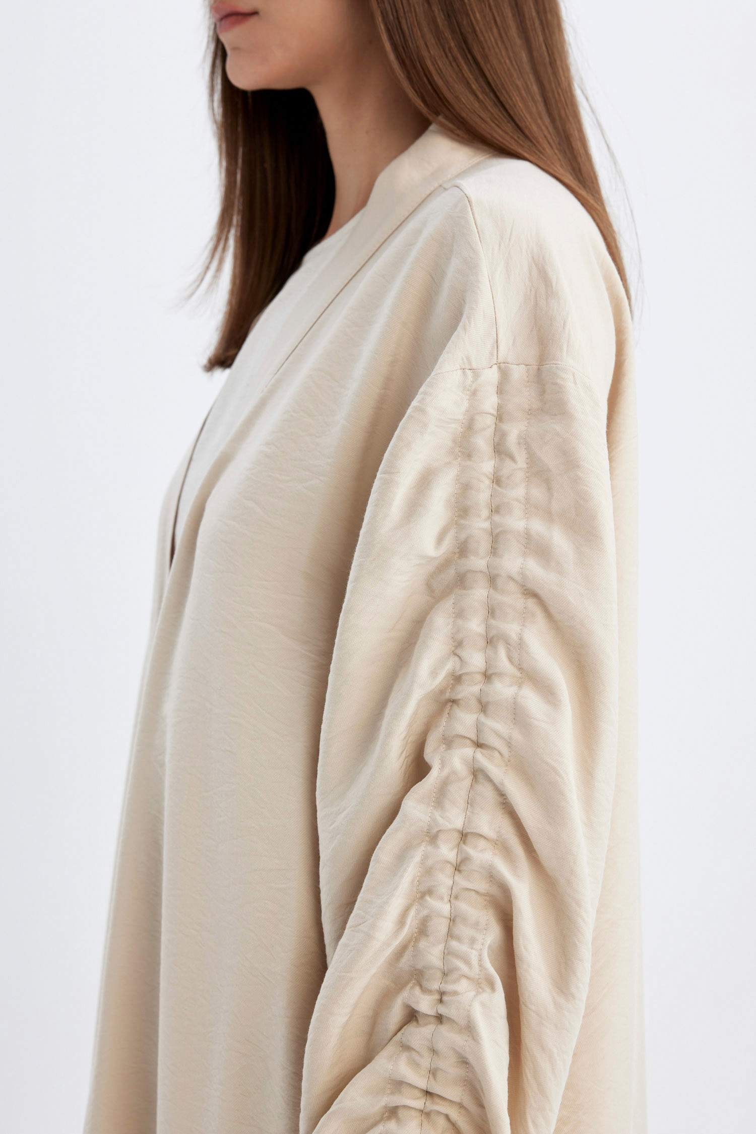 Kimono Coupe Relax à Manches Longues Dégradé