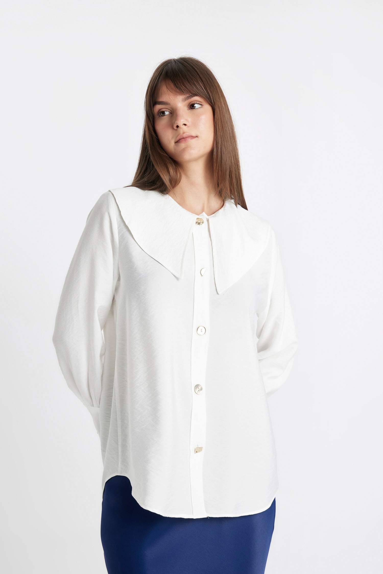 Relax Fit Long Sleeve Shirt Tunic