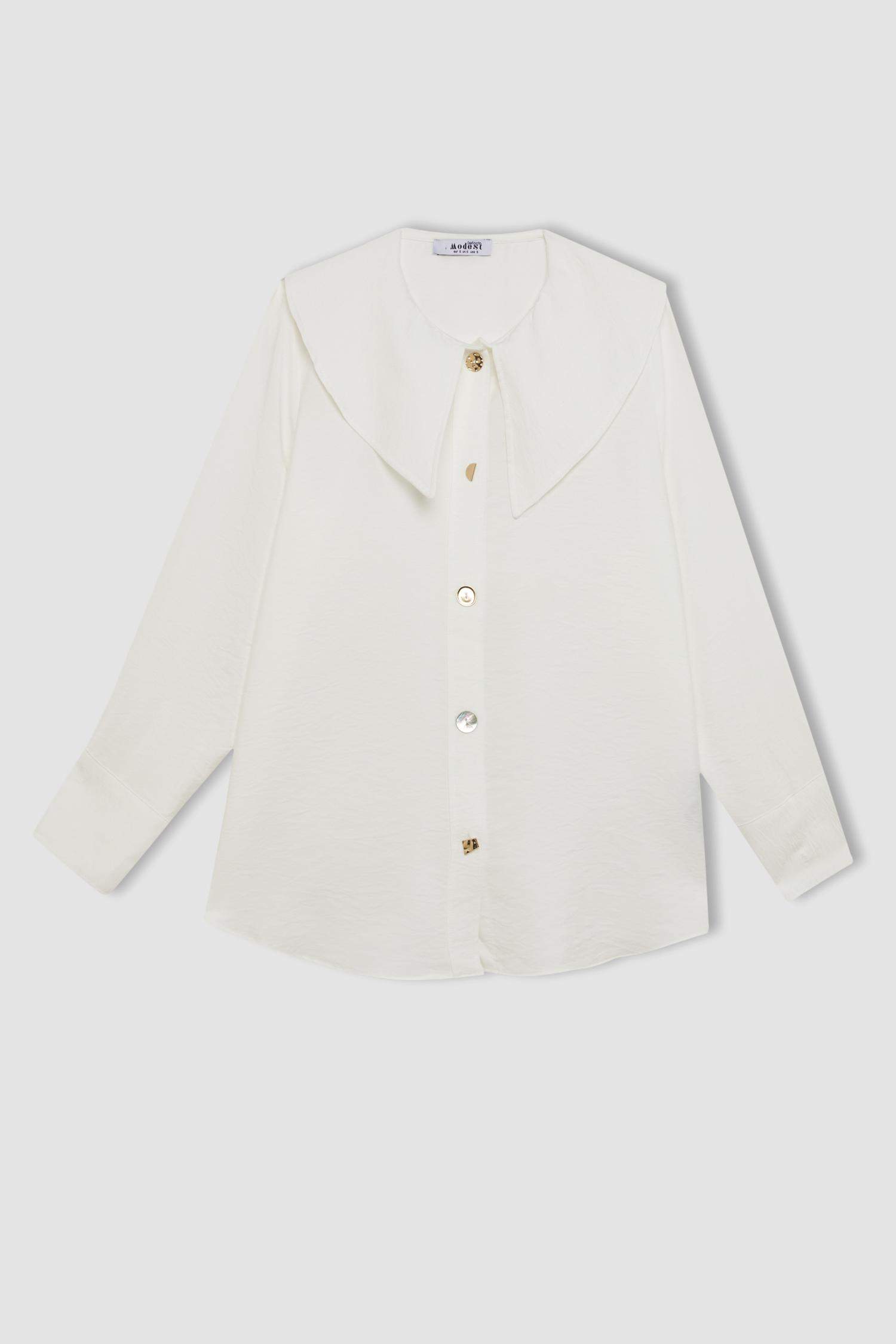 Relax Fit Long Sleeve Shirt Tunic