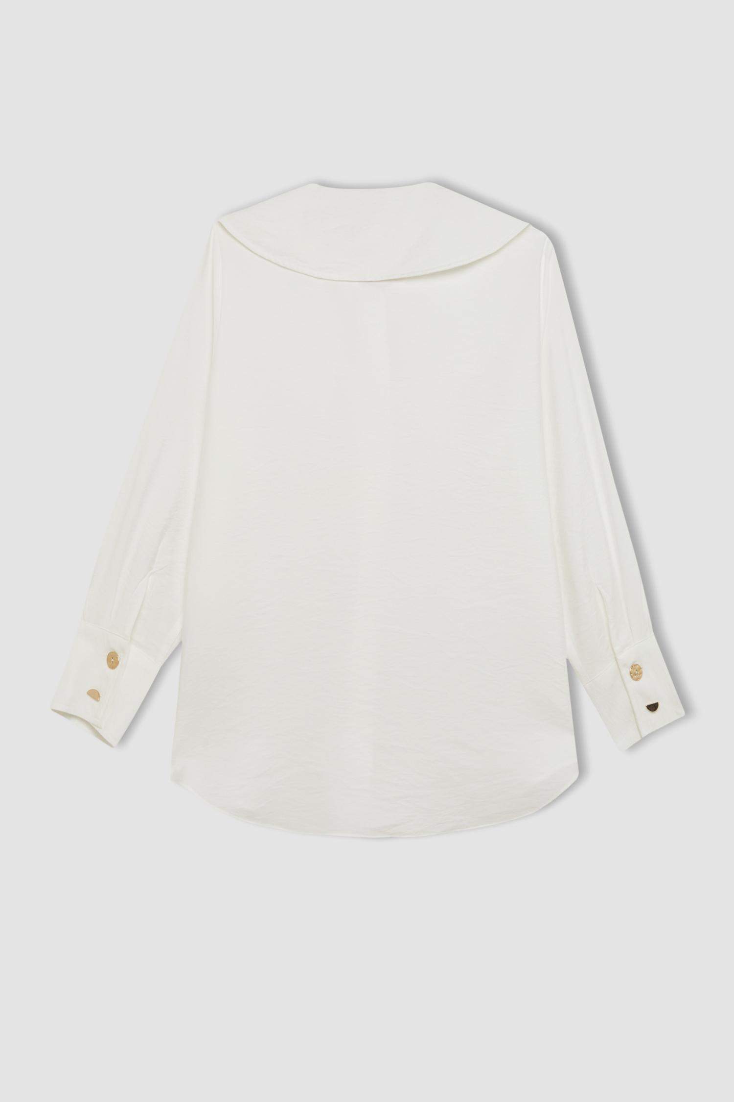 Relax Fit Long Sleeve Shirt Tunic