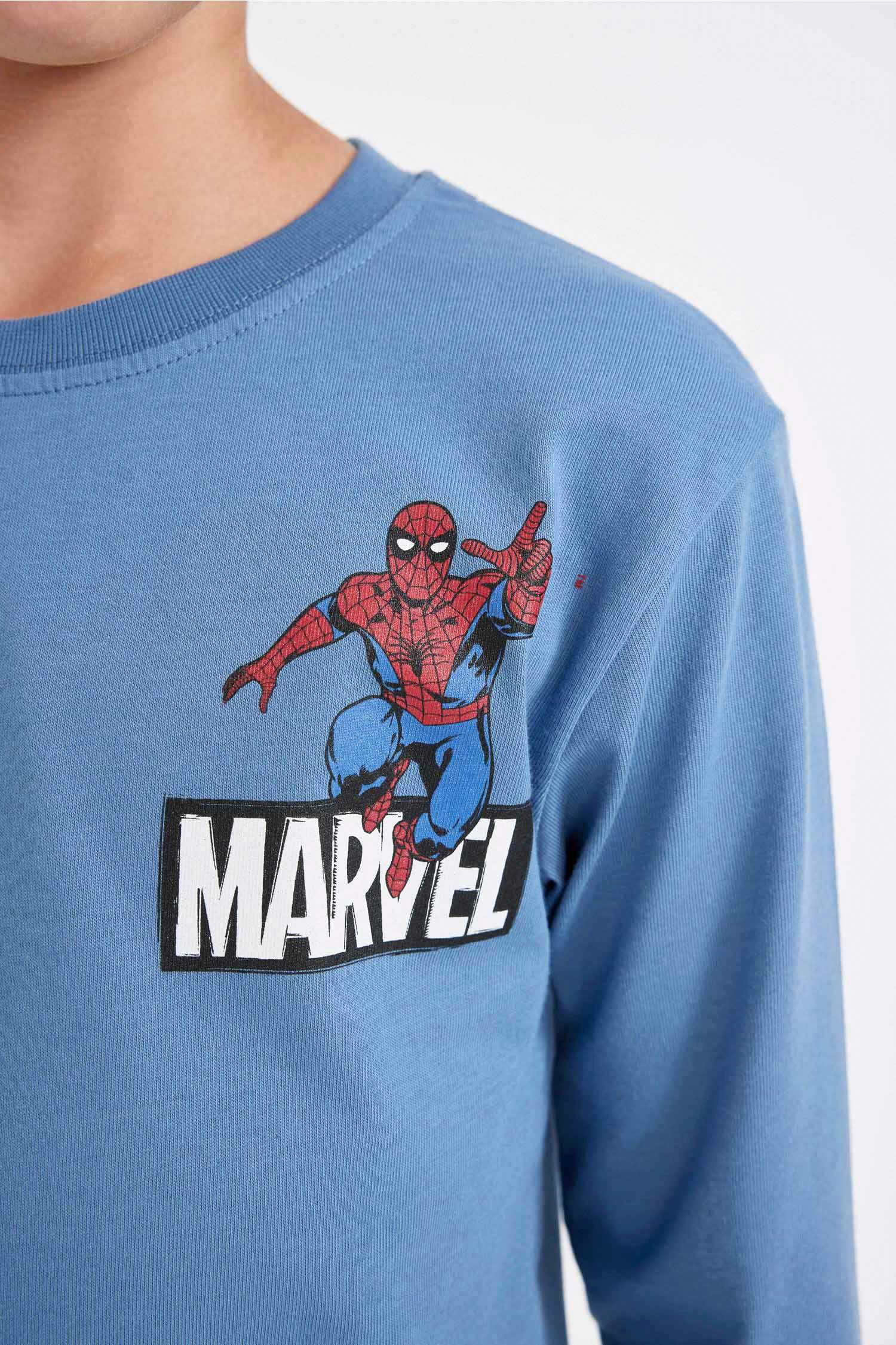 Boy Marvel Comics Crew Neck T-Shirt