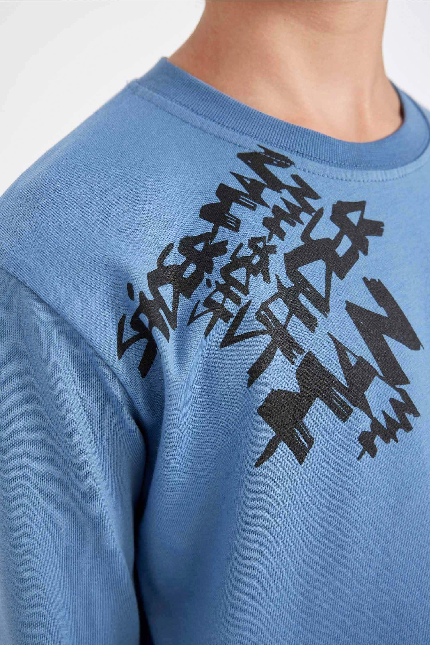 Boy Marvel Comics Crew Neck T-Shirt