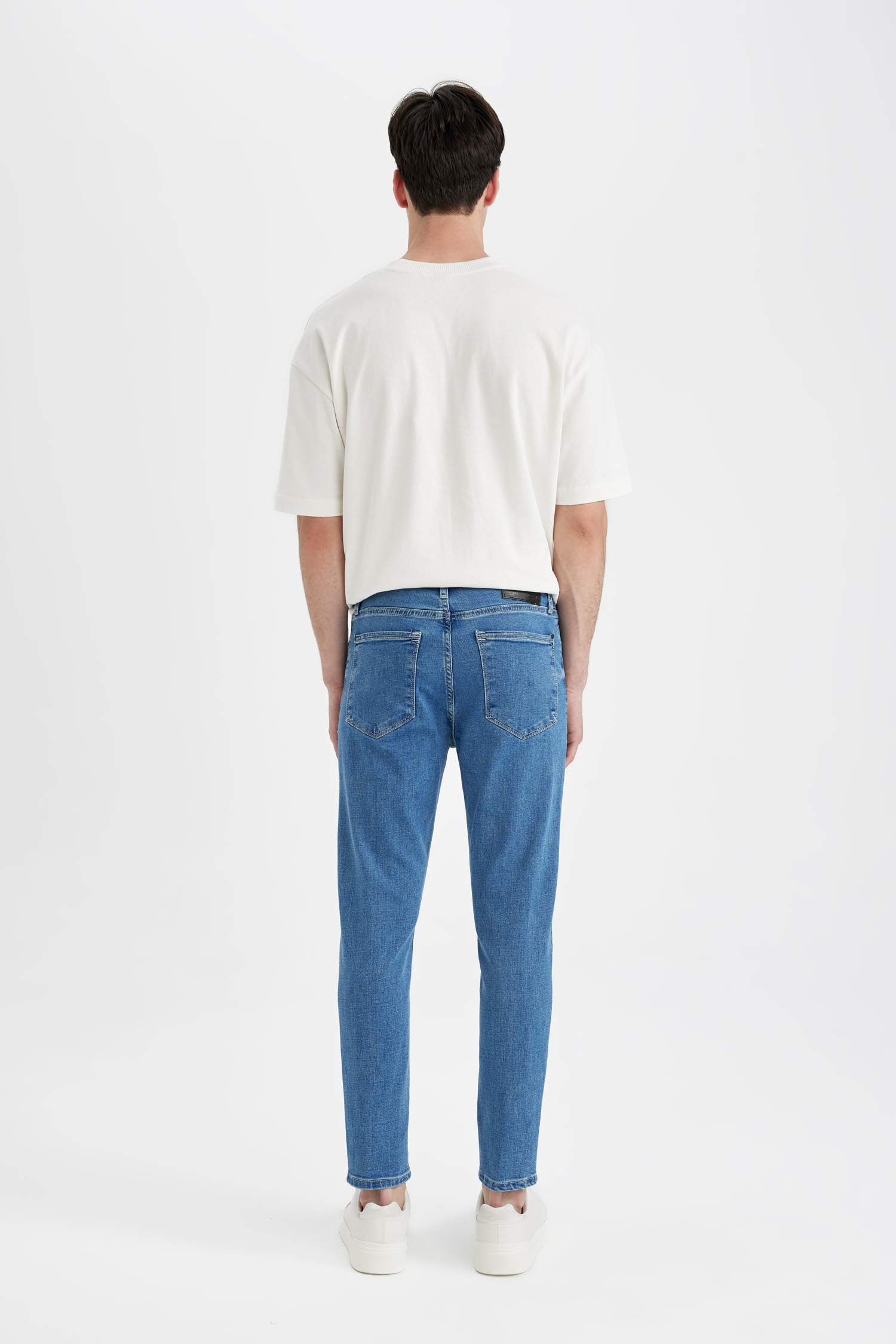 Skinny Crop Fit Tight Comfortable Fit Normal Waist Extra Narrow Leg Jeans