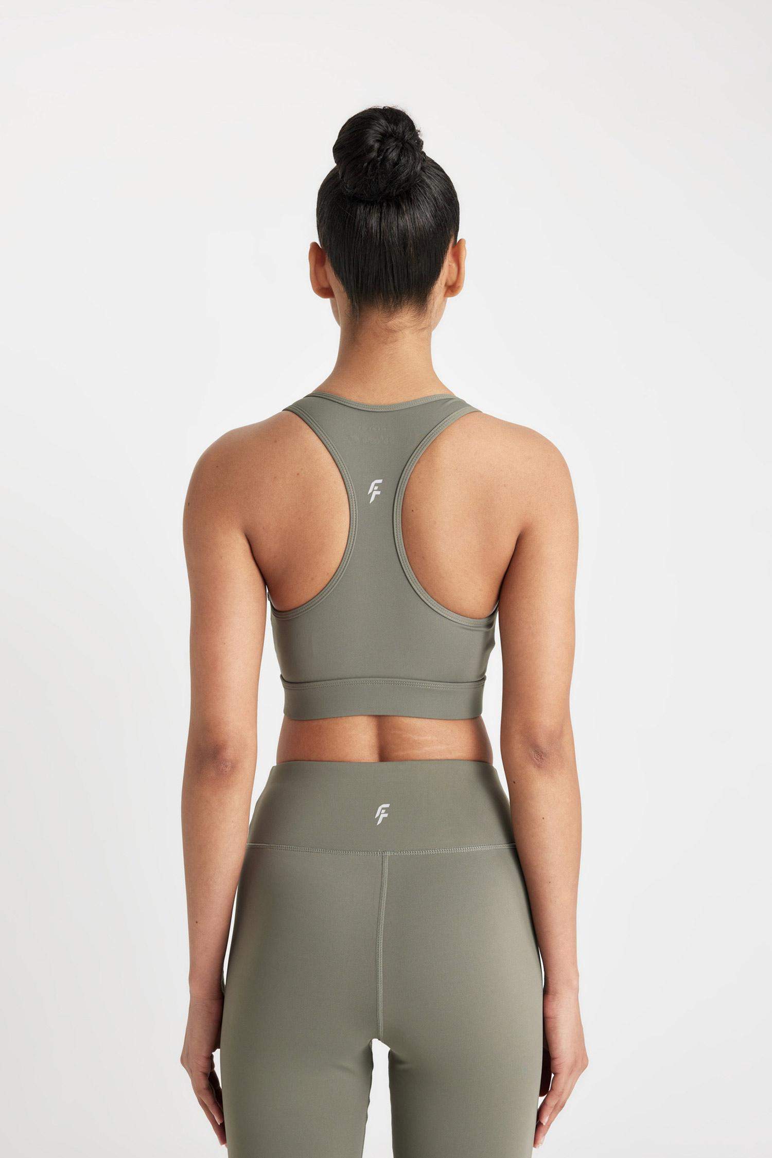 Bisiklet Yaka Sporcu Bra