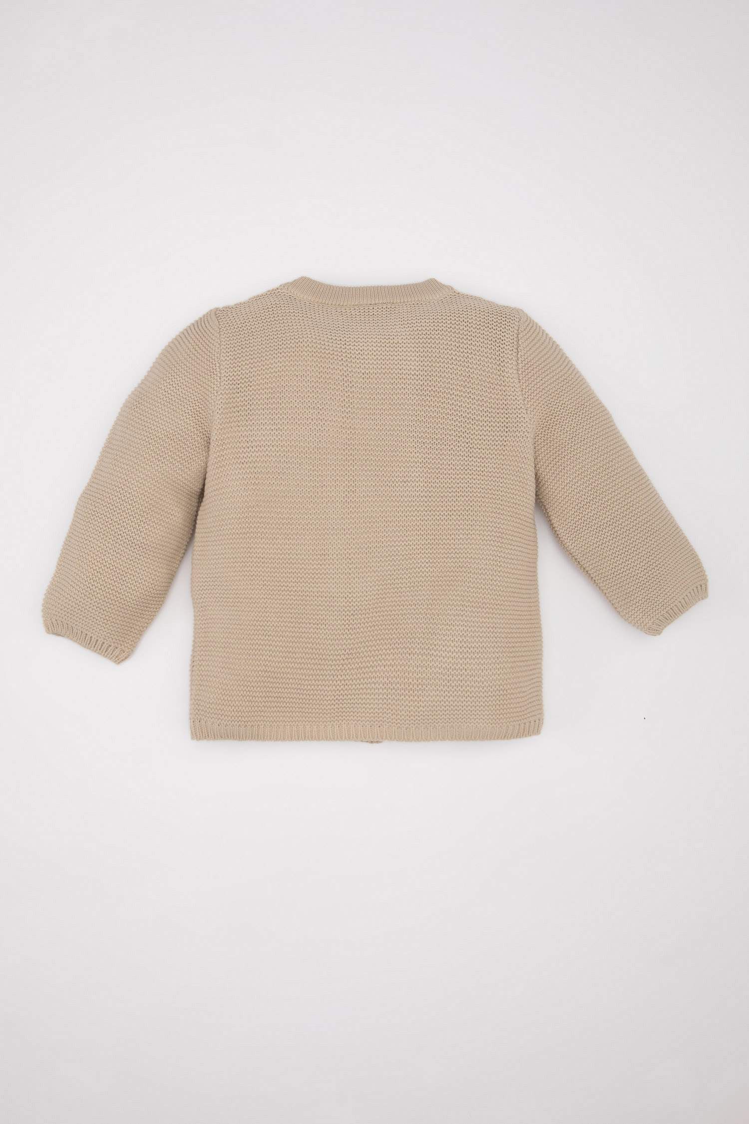 كارديجان تريكو بناتي بيزك سادة بياخة مستديرة