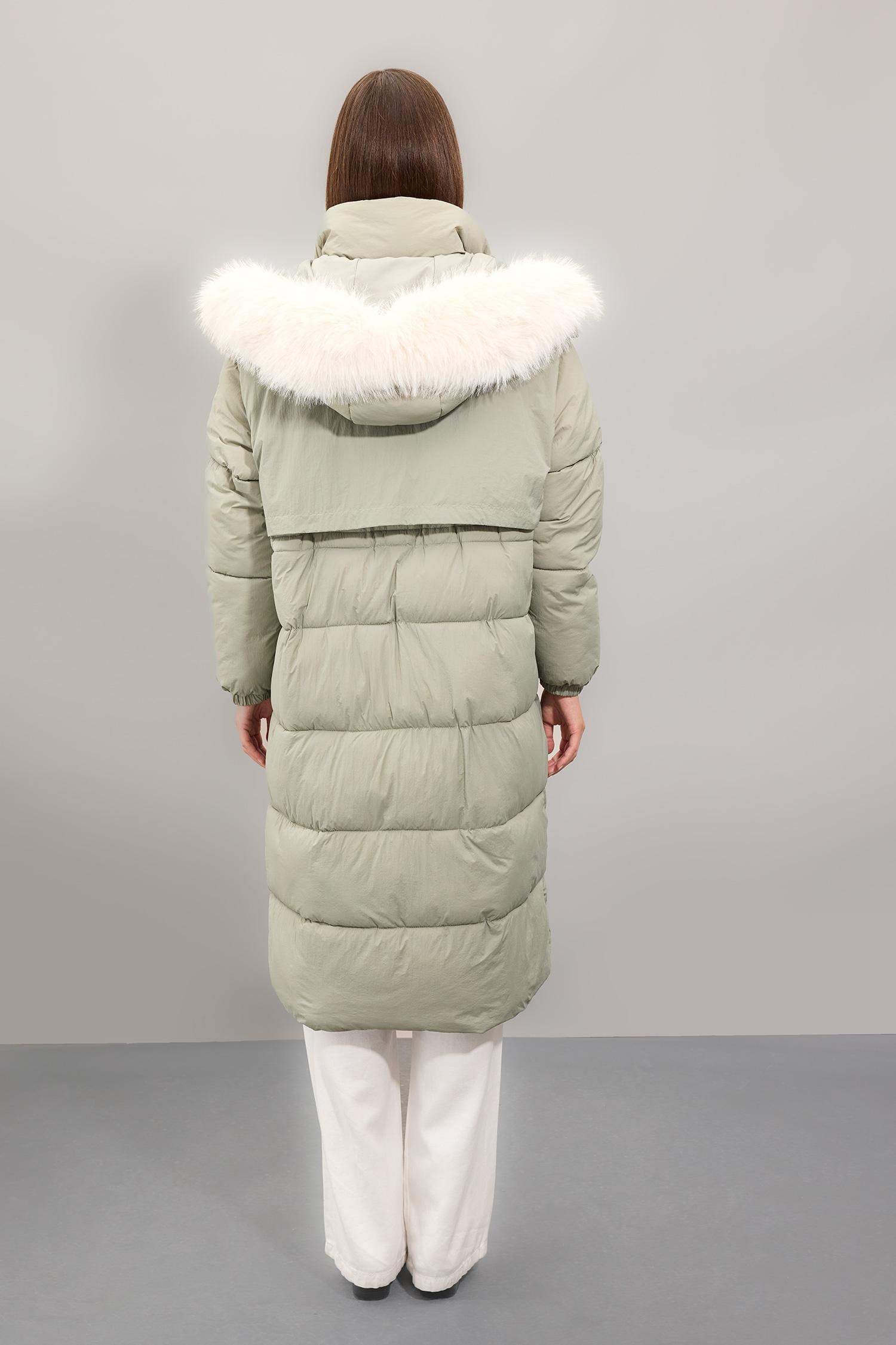 Regular Fit Kapüşonlu Parka