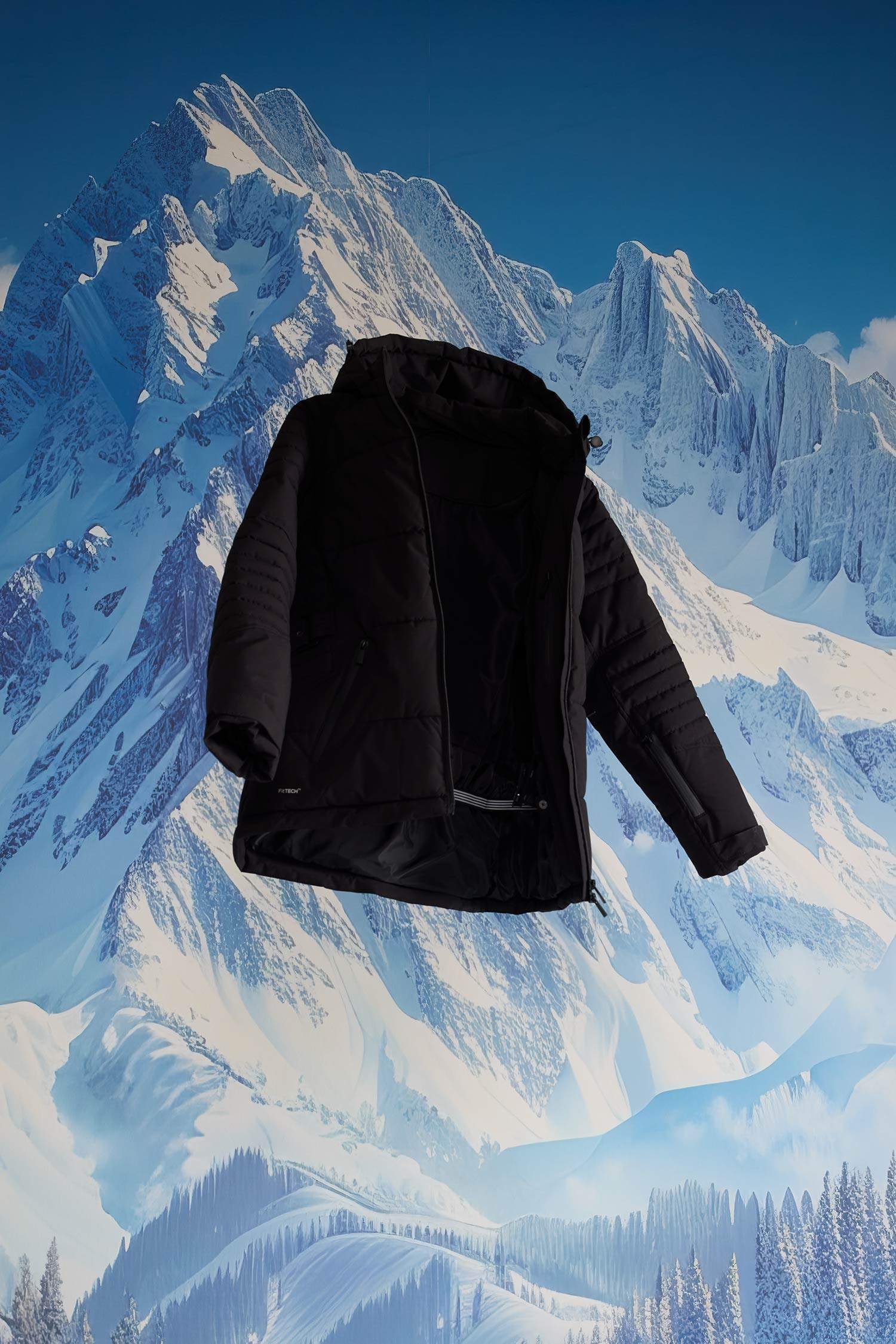 DeFactoFit Kayak Montu Su Geçirmez Rüzgar Geçirmez Kapüşonlu Ayarlanabilir Bel Detaylı Ultra Korumalı